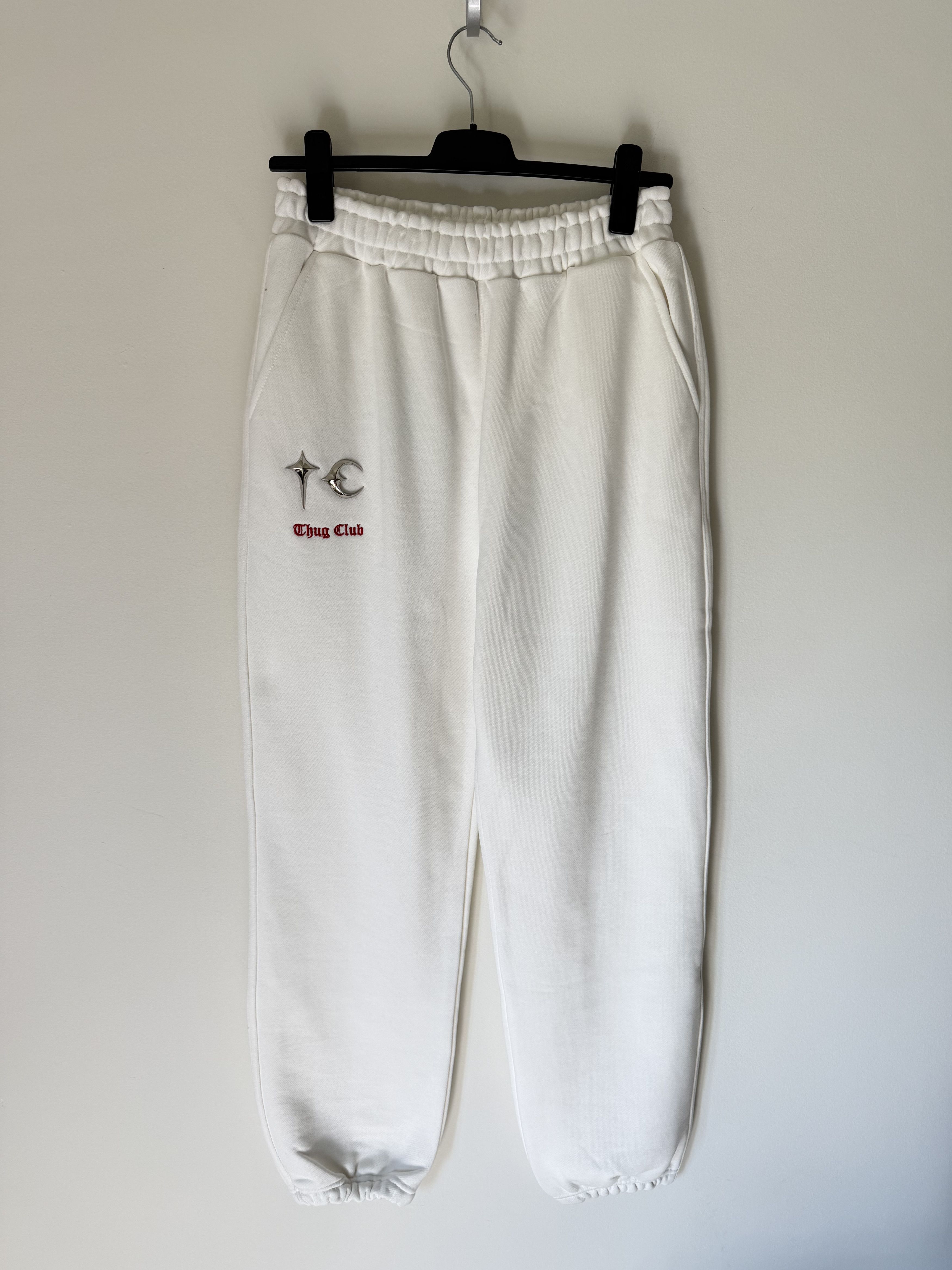 Thug Club Thug Club Jogger Sweatpants in White Size US 32 / EU 48 - 1 Thumbnail