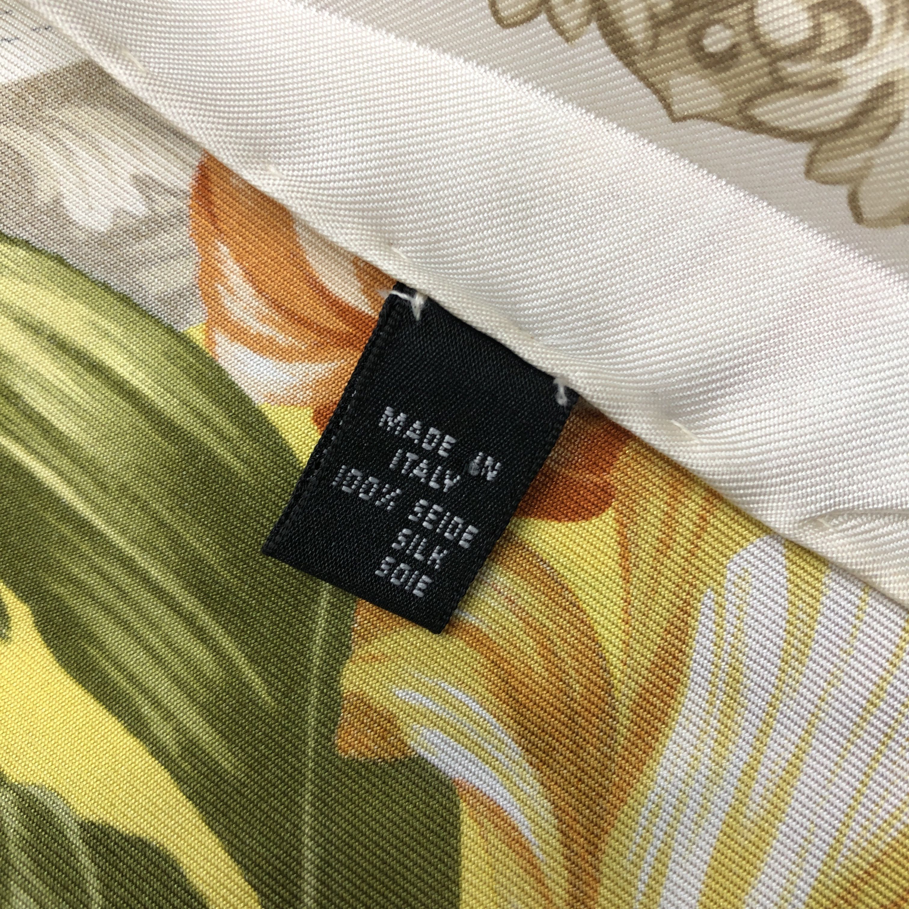 Loewe × Vintage Vintage Loewe SILK Scarf Un Globo En Aranjuez Stole Wraps Size ONE SIZE - 22 Thumbnail