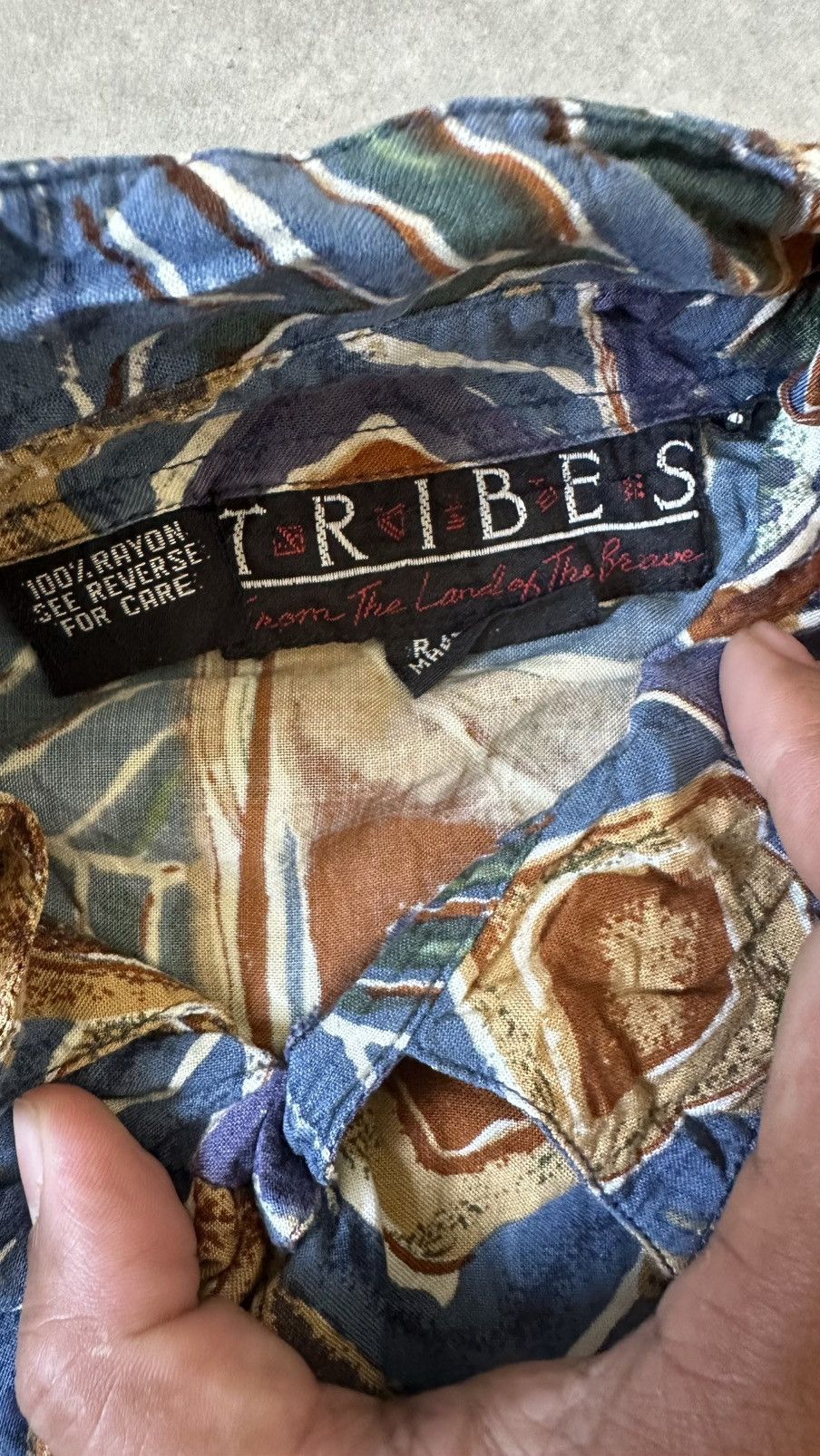 Other VINTAGE TRIBES HAWAII ALOHA BUTTON DOWN SHIRT Size US M / EU 48-50 / 2 - 6 Thumbnail