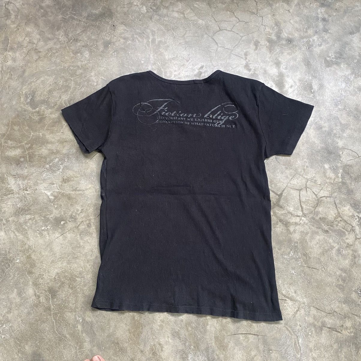 Tornado Mart 2000s Beaumere Imortal Design Vkei Style V Neck Poem T-Shirt Size US M / EU 48-50 / 2 - 9 Thumbnail
