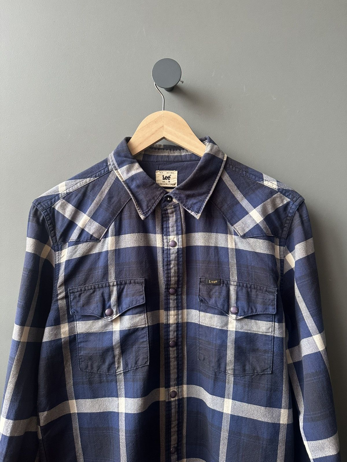 Lee Men's Lee Check Western Shirt Size M Size US M / EU 48-50 / 2 - 2 Thumbnail