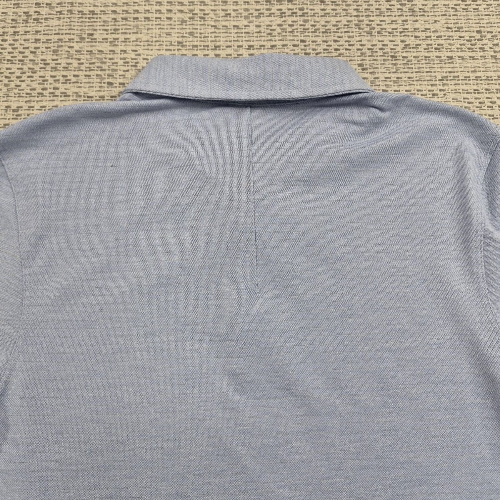 Lululemon Lululemon Polo Shirt Mens Medium Blue Solid Lightweight Performance Knit Casual Shirt Polo Size US M / EU 48-50 / 2 - 5 Thumbnail