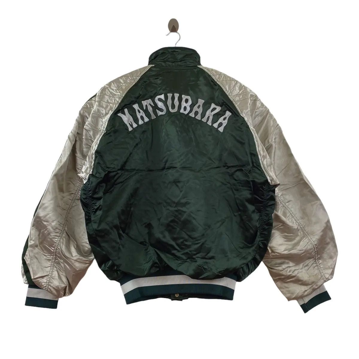 Mizuno Vintage SUKAJAN JAPAN MATSUBARA Mizuno Jacket Baseball Size US XXL / EU 58 / 5 - 3 Thumbnail