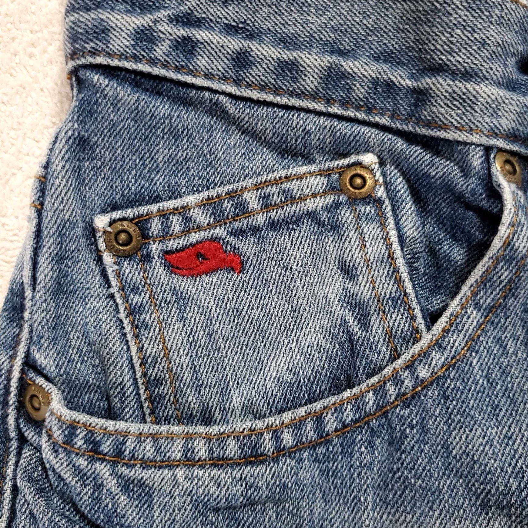 Vintage VINTAGE Tony Hawk Jeans Men 32 x 29 Blue Grunge Skater Straight 90s Mens Size US 32 / EU 48 - 4 Thumbnail