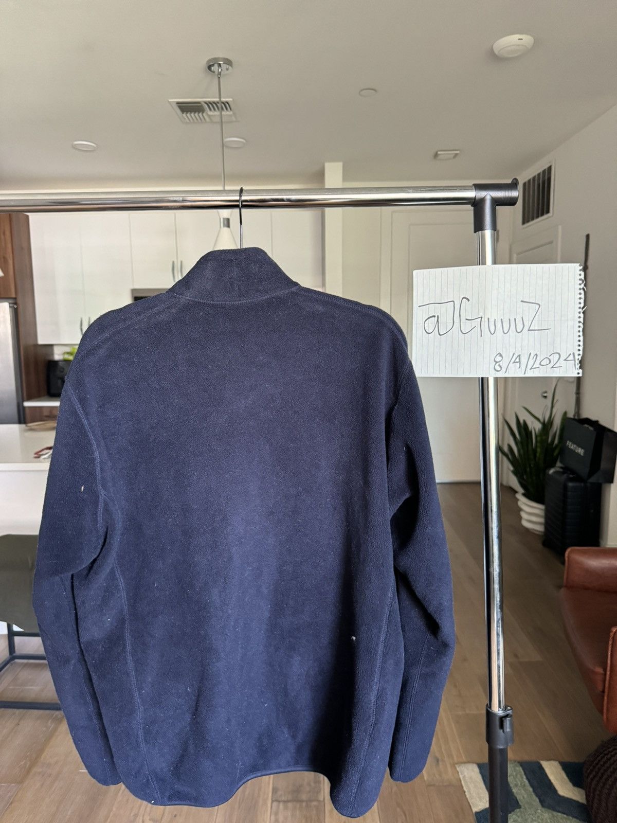 Uniqlo Uniqlo nave blue zip up Size US XL / EU 56 / 4 - 2 Thumbnail