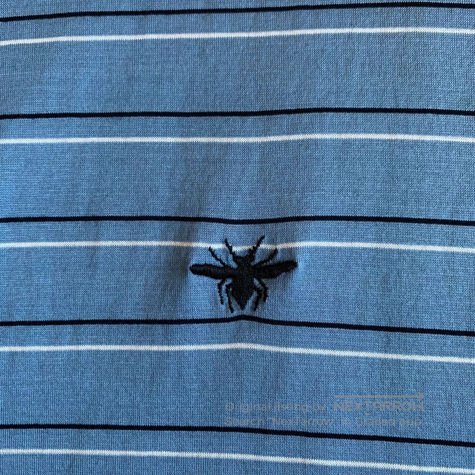Dior Dior Bee Logo Blue Polo Shirt. Size US L / EU 52-54 / 3 - 2 Thumbnail