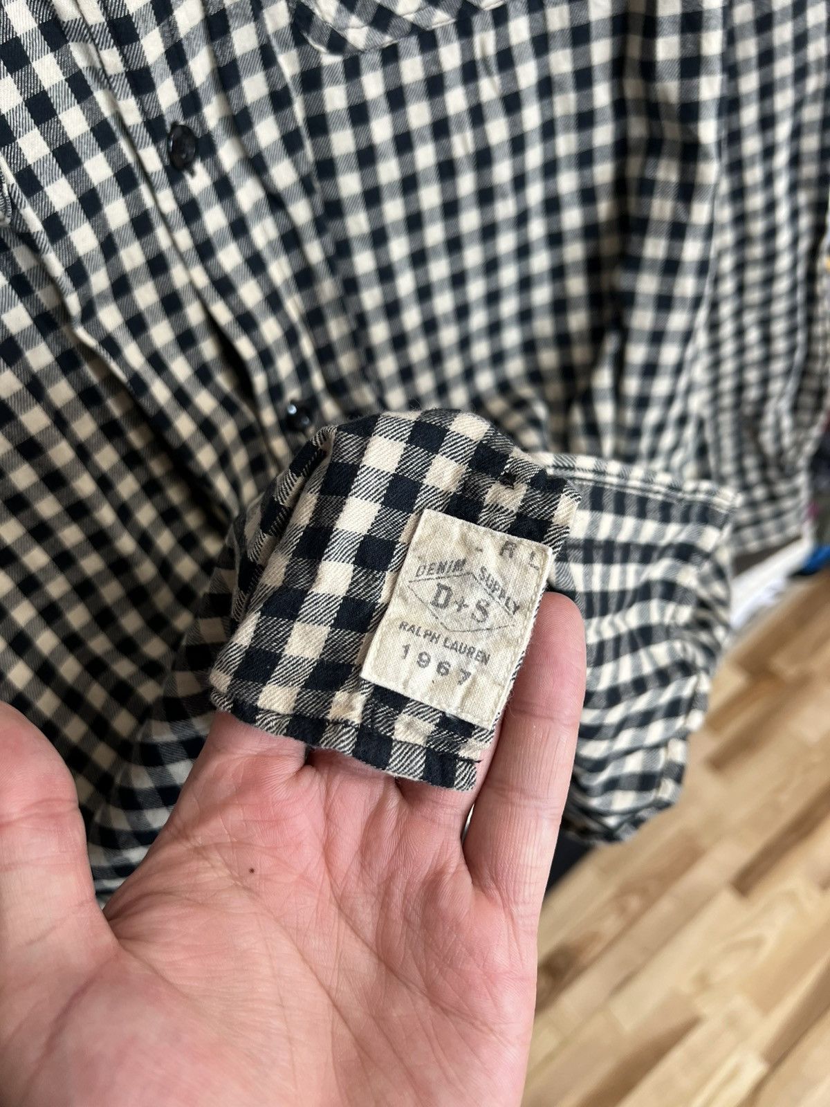 Denim & Supply Ralph Lauren × Polo Ralph Lauren Ralph Lauren Denim & Supply Flannel Button Up Plaid Shirt Size US XL / EU 56 / 4 - 4 Thumbnail