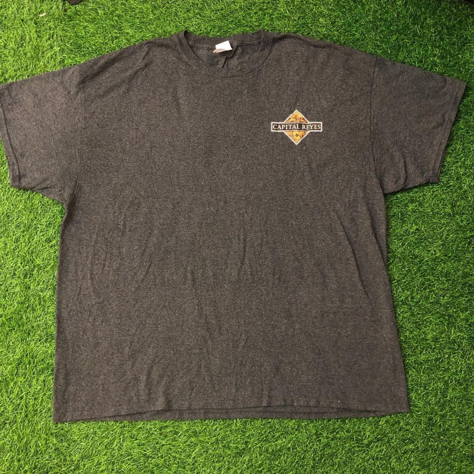Other Grey Capital Reyes Corona Mexican Skull Graphic Tee Size US XXL / EU 58 / 5 - 1 Thumbnail