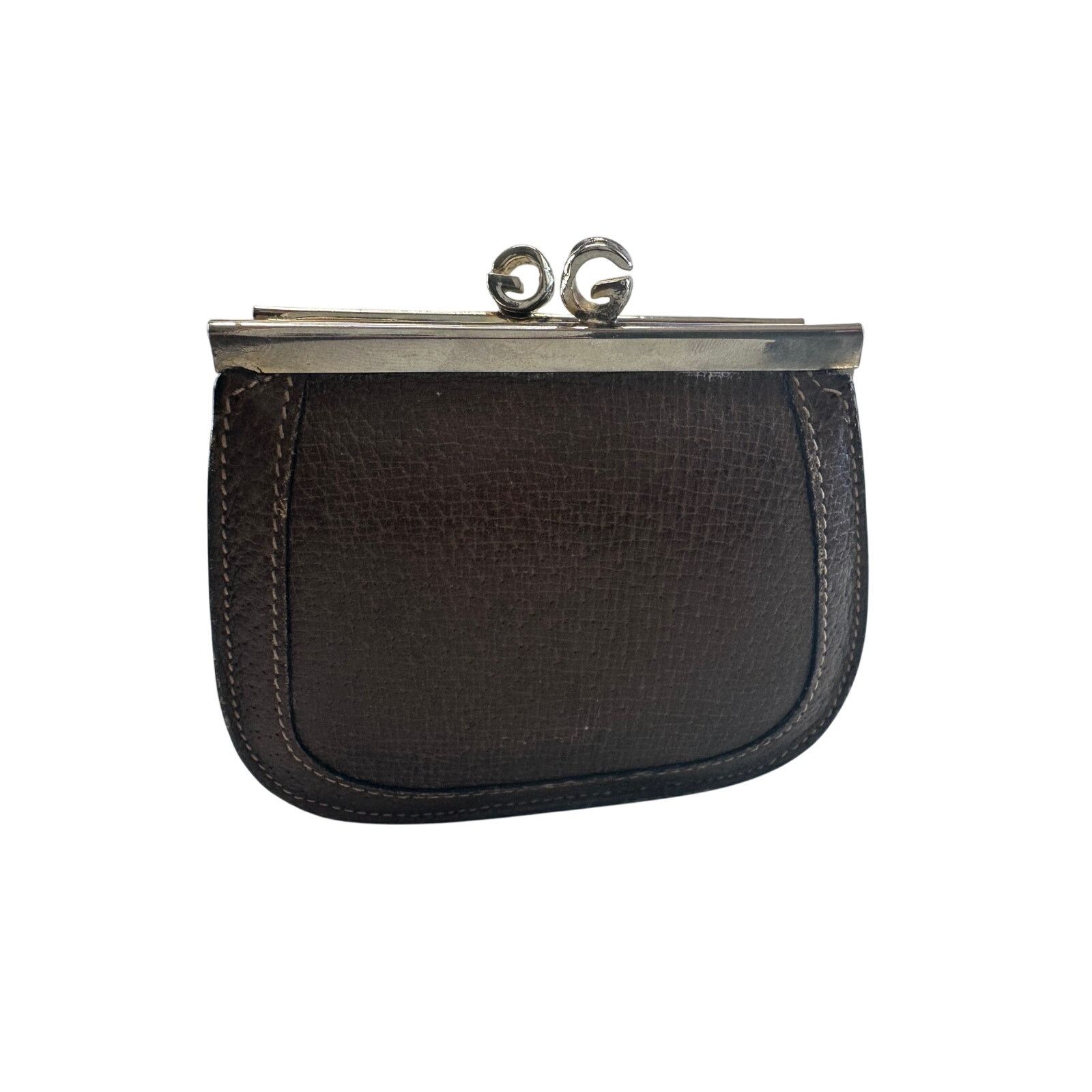 Gucci Gucci GG Kiss Lock Coin Pouch - Great Vintage Gucci Find! Size ONE SIZE - 19 Thumbnail