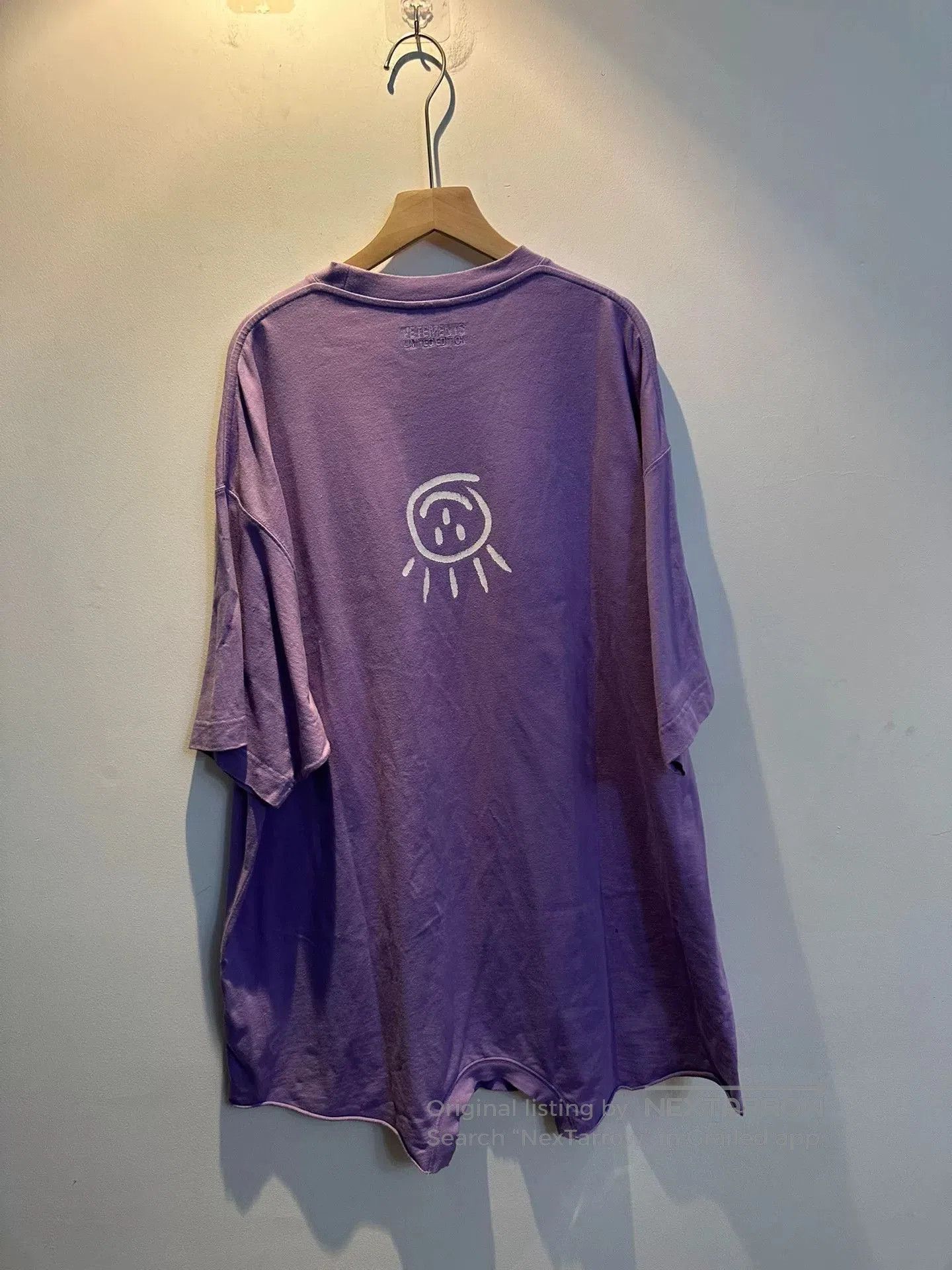 Vetements vetements purple short sleeve graphic tee. Size US S / EU 44-46 / 1 - 2 Thumbnail