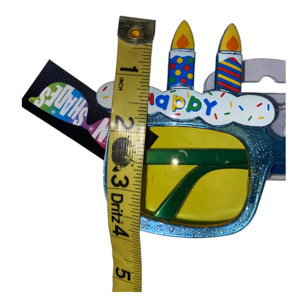 Designer NWT Happy Birthday Party Sunglasses Size ONE SIZE - 4 Thumbnail