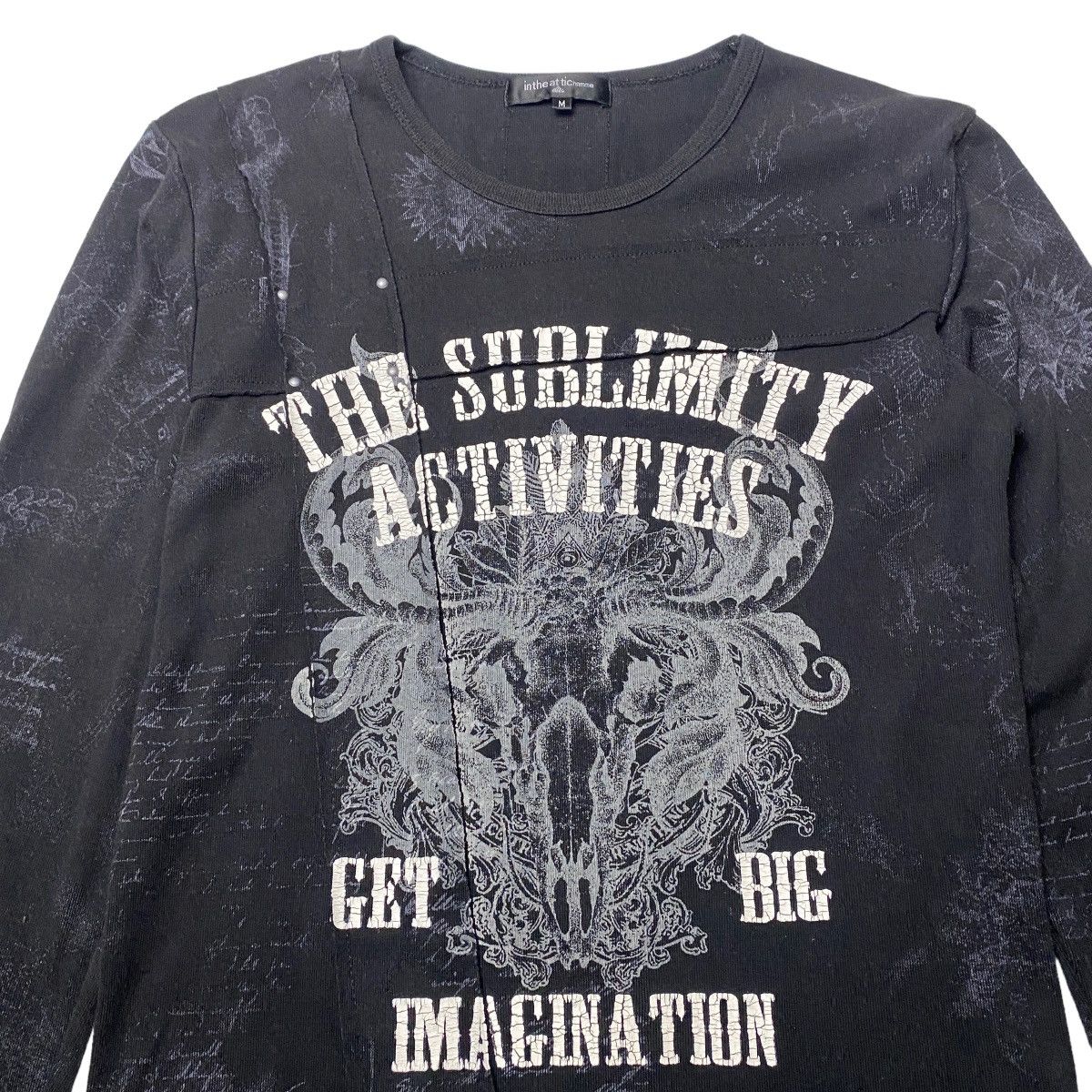 If Six Was Nine 2000's In The Attic Sick Tribal Poem Longsleeve Size US S / EU 44-46 / 1 - 3 Thumbnail