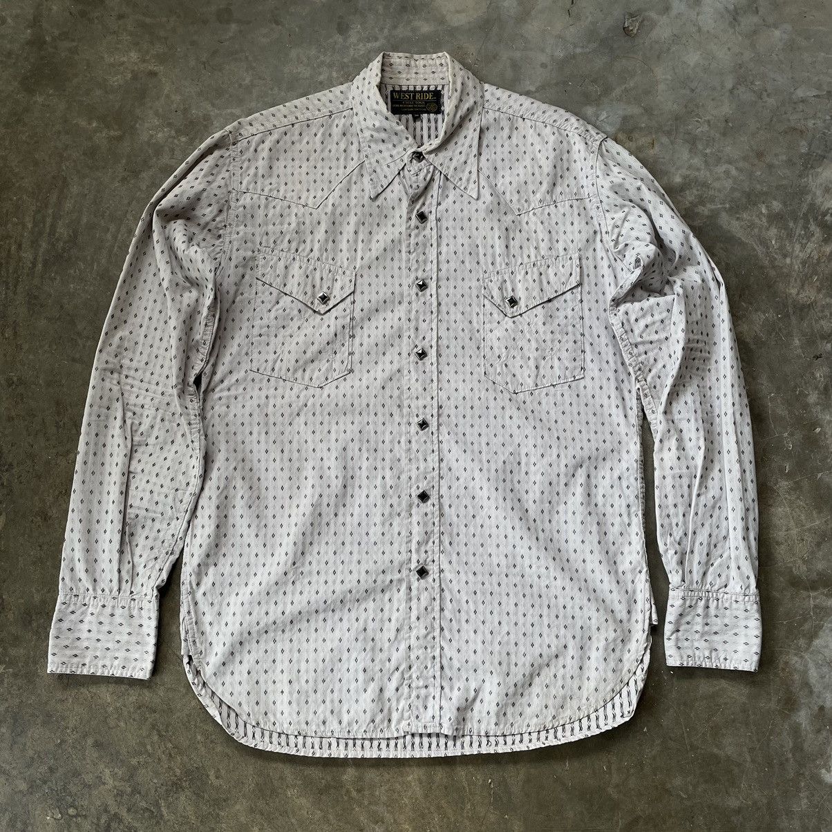 Japanese Brand West ride motorcycle clothing western shirt Size US M / EU 48-50 / 2 - 1 Thumbnail