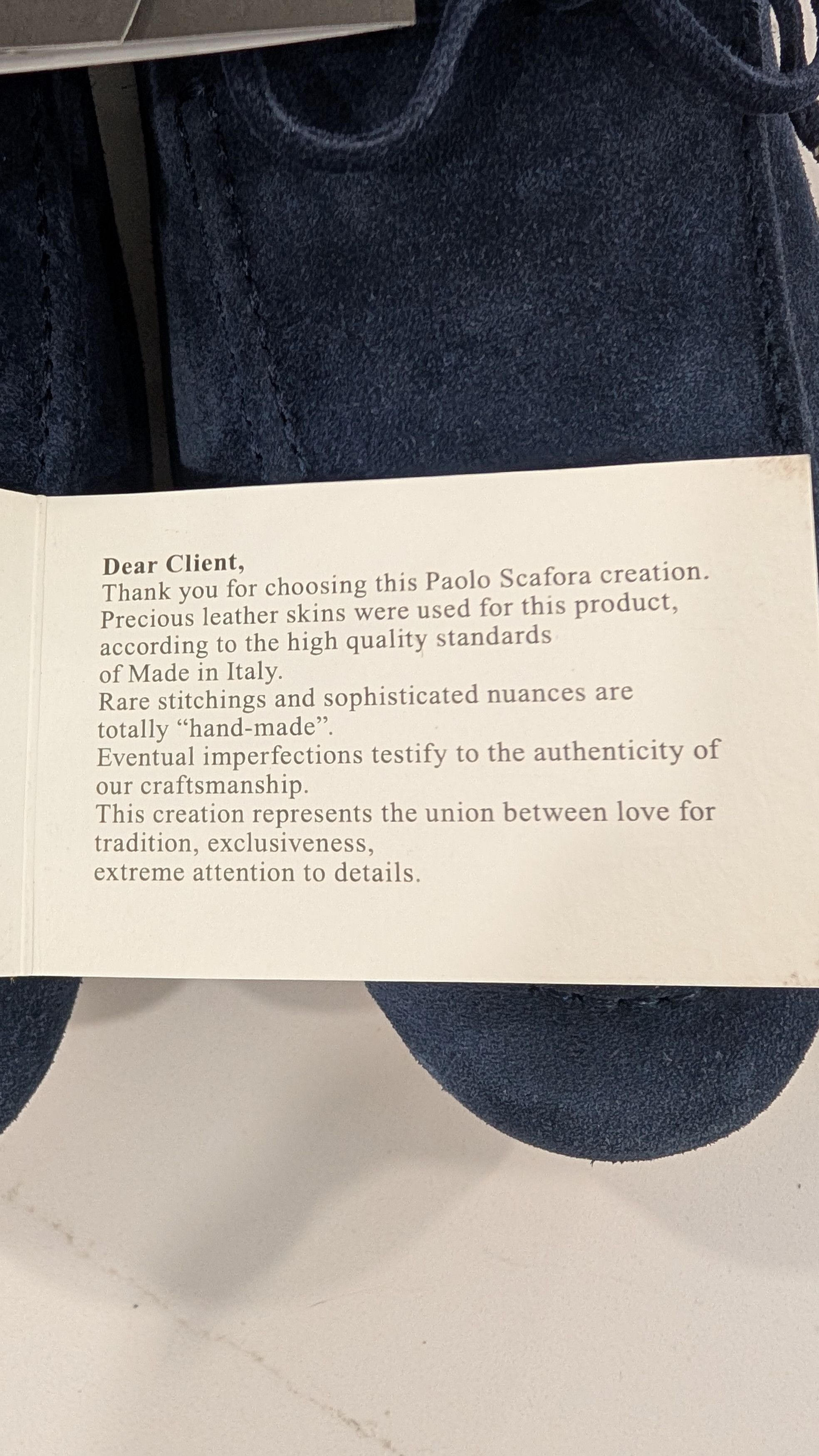 Other Paolo Scafora Art 740 Blue Suede Slip On Loafer Mens Size 10 Size US 10 / EU 43 - 16 Thumbnail
