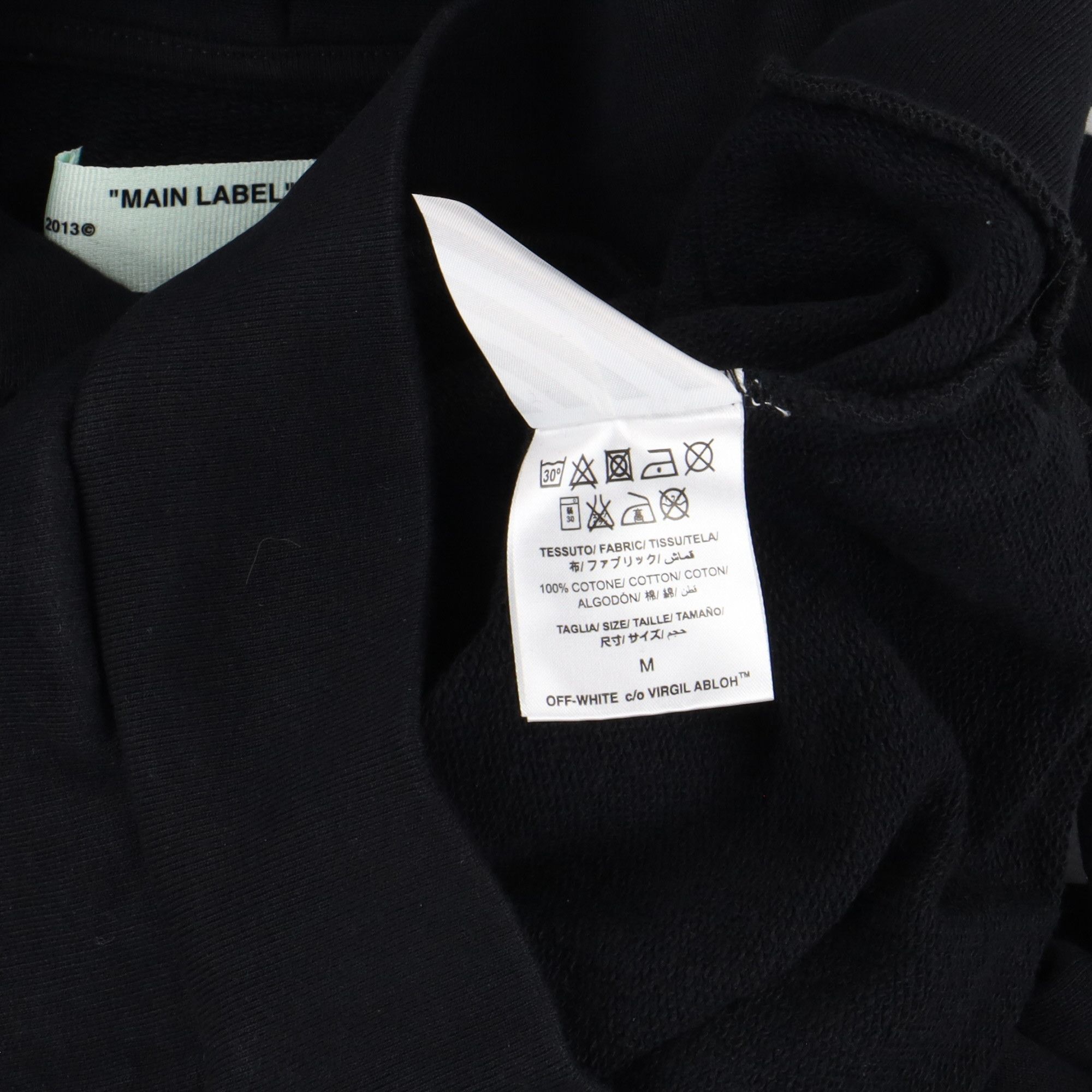 Off-White Black Staff Uniform Hoodie Size US M / EU 48-50 / 2 - 8 Thumbnail