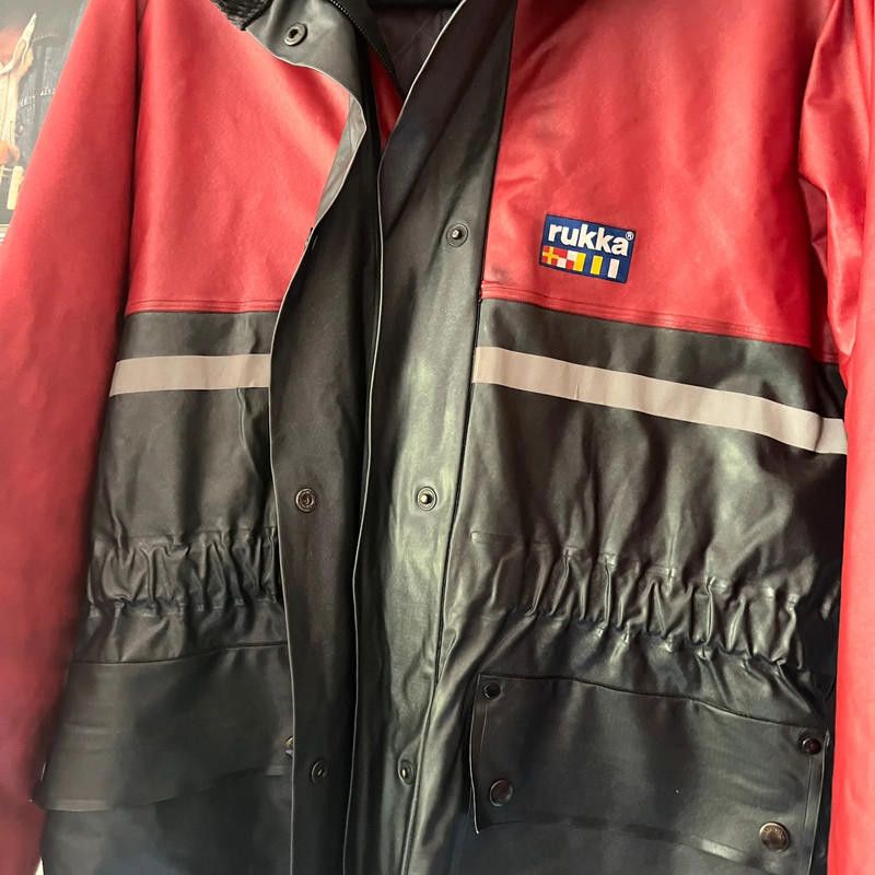 Designer Rare Vintage Rukka 80’s motorcycle Jacket Size 38 Size US L / EU 52-54 / 3 - 3 Thumbnail