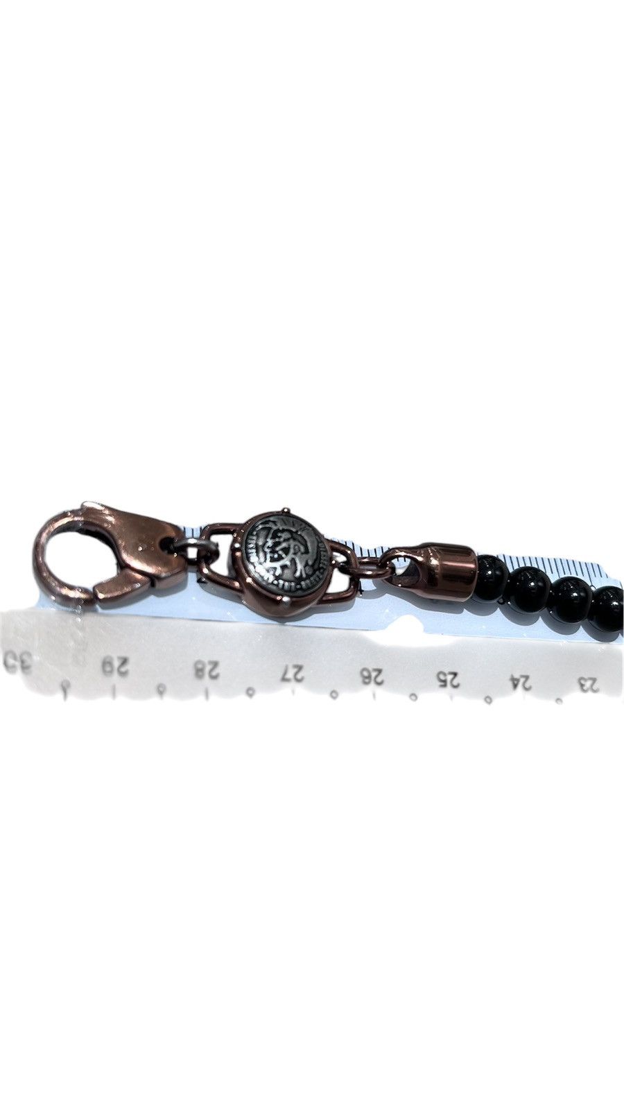 Diesel × Diesel Black Gold × Vintage Diesel beaded studs bracelet Size ONE SIZE - 2 Thumbnail
