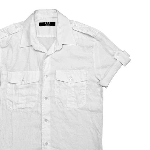 Raf by Raf Simons RAF by Raf Simons Military Cargo Strap Shirt Size US S / EU 44-46 / 1 - 8 Thumbnail