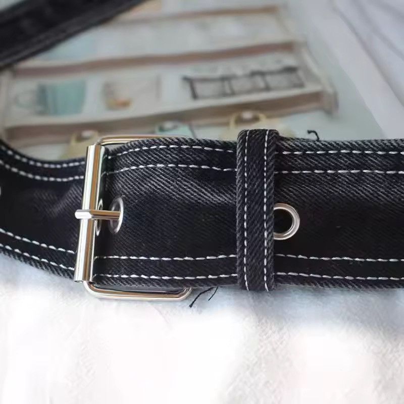 Other Washed Black Y2k Streetwear Grunge Capacity Crossbody Bag Size ONE SIZE - 8 Thumbnail