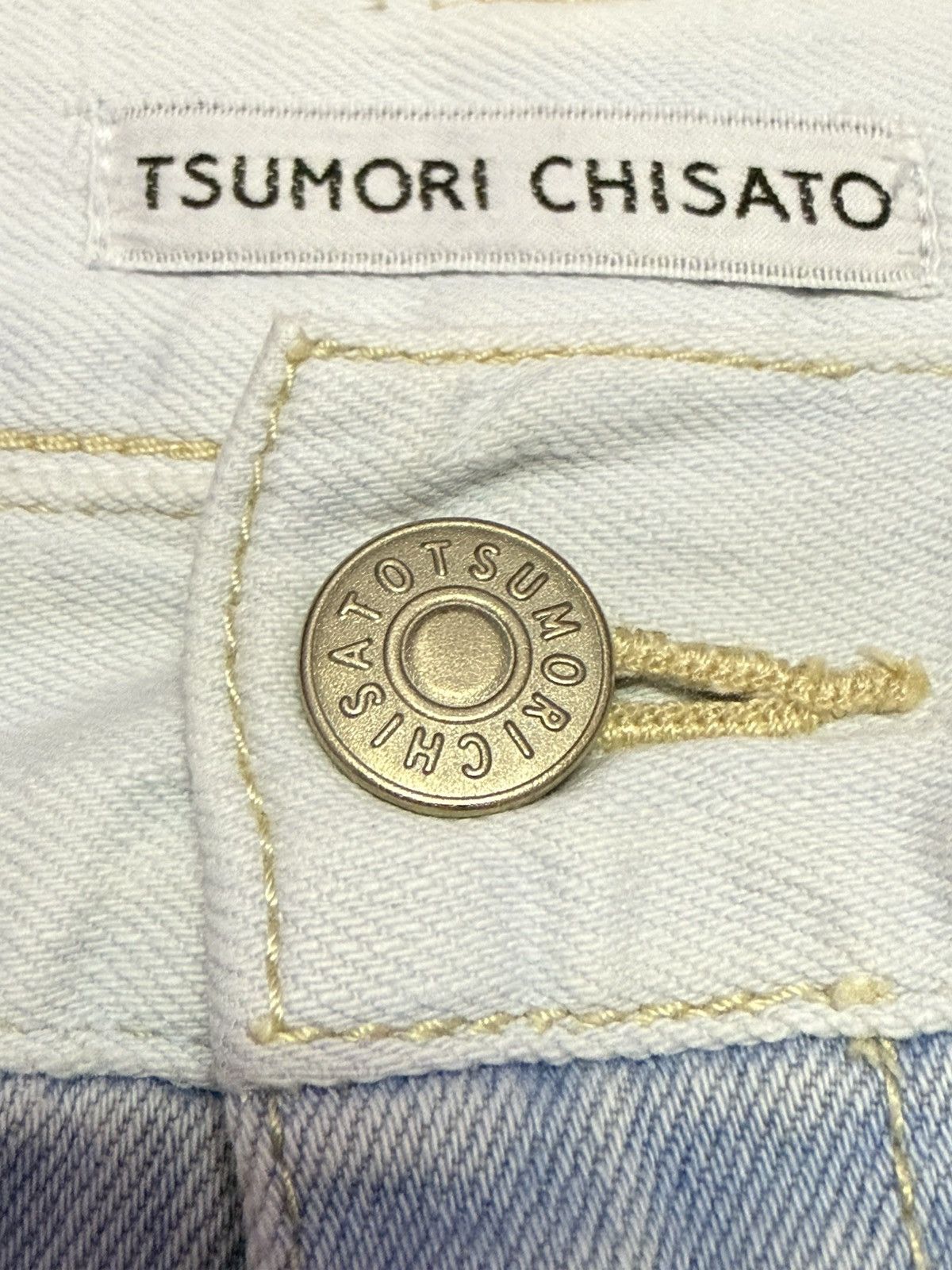 Issey Miyake TSUMORI CHISATO Issey Miyake Hybrid Hippie Light Jeans Size US 30 / EU 46 - 17 Thumbnail