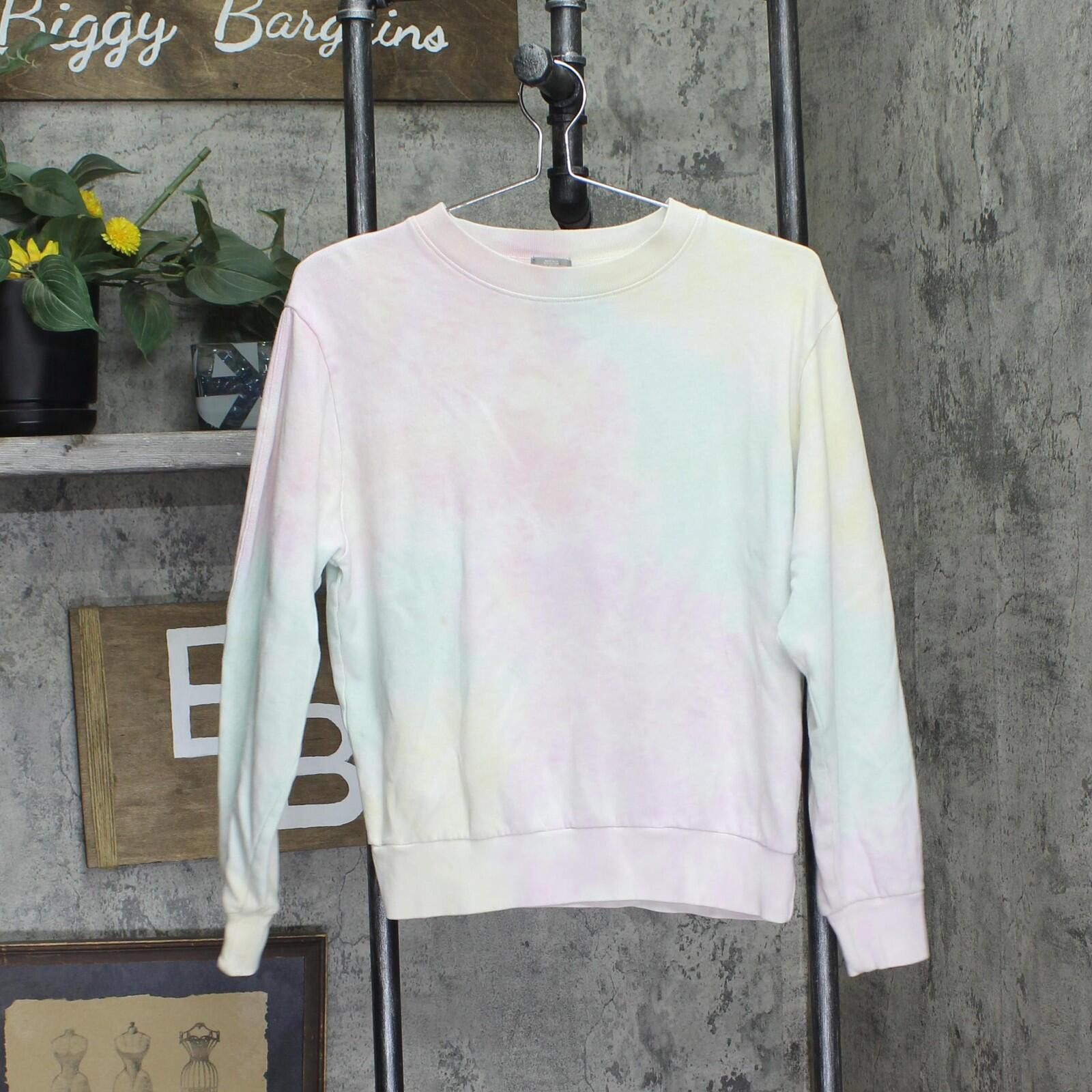 Gap Gap Womens Fleece Lounge Set Pants Top Pink Tie Dye Multi Xs Size 26" / US 2 / IT 38 - 2 Thumbnail