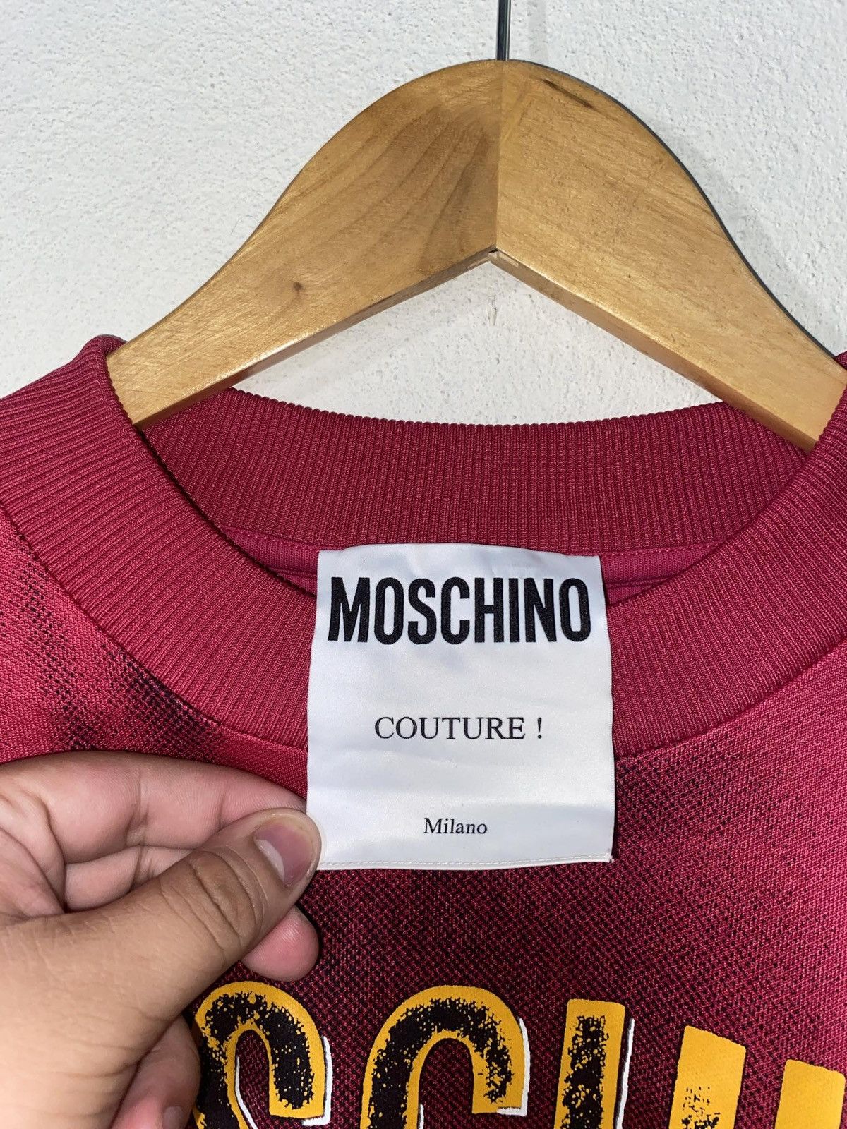 Moschino Moschino Contrasting Logo Print Size US L / EU 52-54 / 3 - 4 Thumbnail