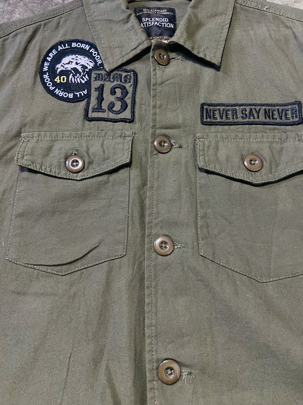 Splendid Splendid Satisfaction Army Fashion Shirt Size US L / EU 52-54 / 3 - 6 Thumbnail