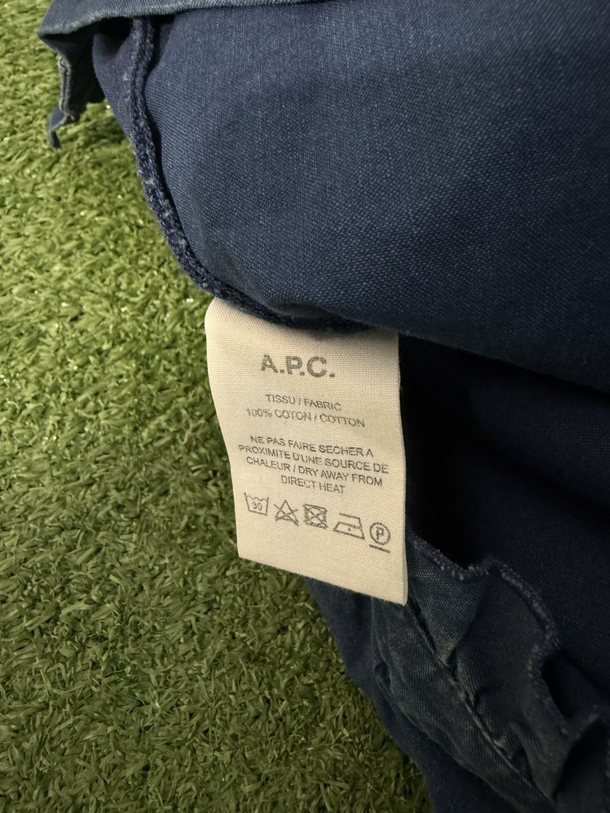 A.P.C. A.P.C. Paris Jumpsuit Denim Blue Retro Size 26" / US 2 / IT 38 - 6 Thumbnail