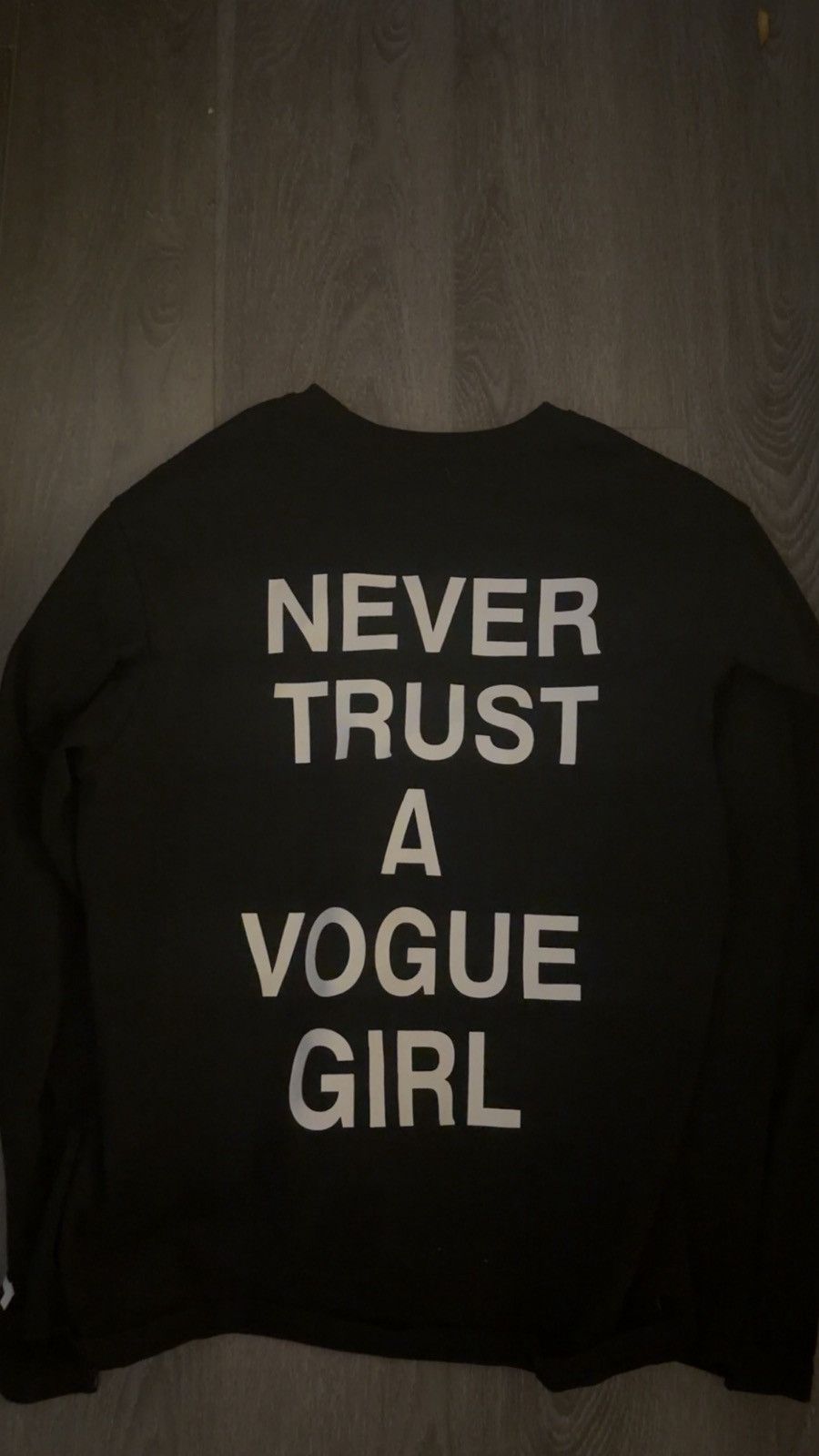 Hood By Air HBA NEVER TRUST A VOGUE GIRL Hood By Air | Grailed