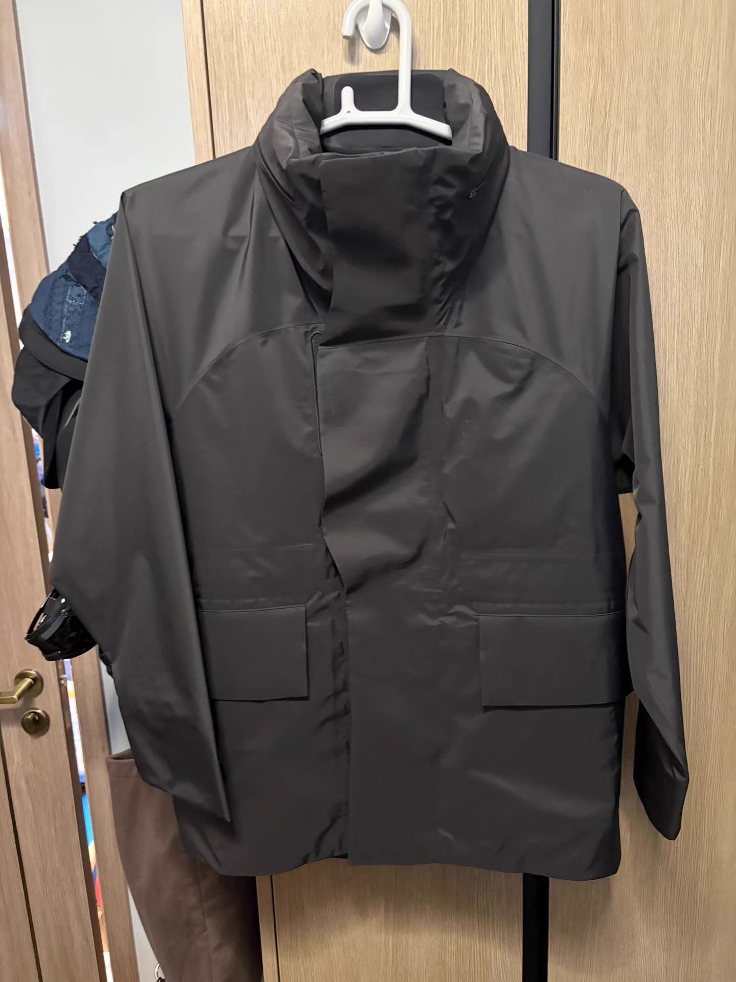 Goldwin Black High Collar Jacket with Front Pockets Size US M / EU 48-50 / 2 - 1 Thumbnail