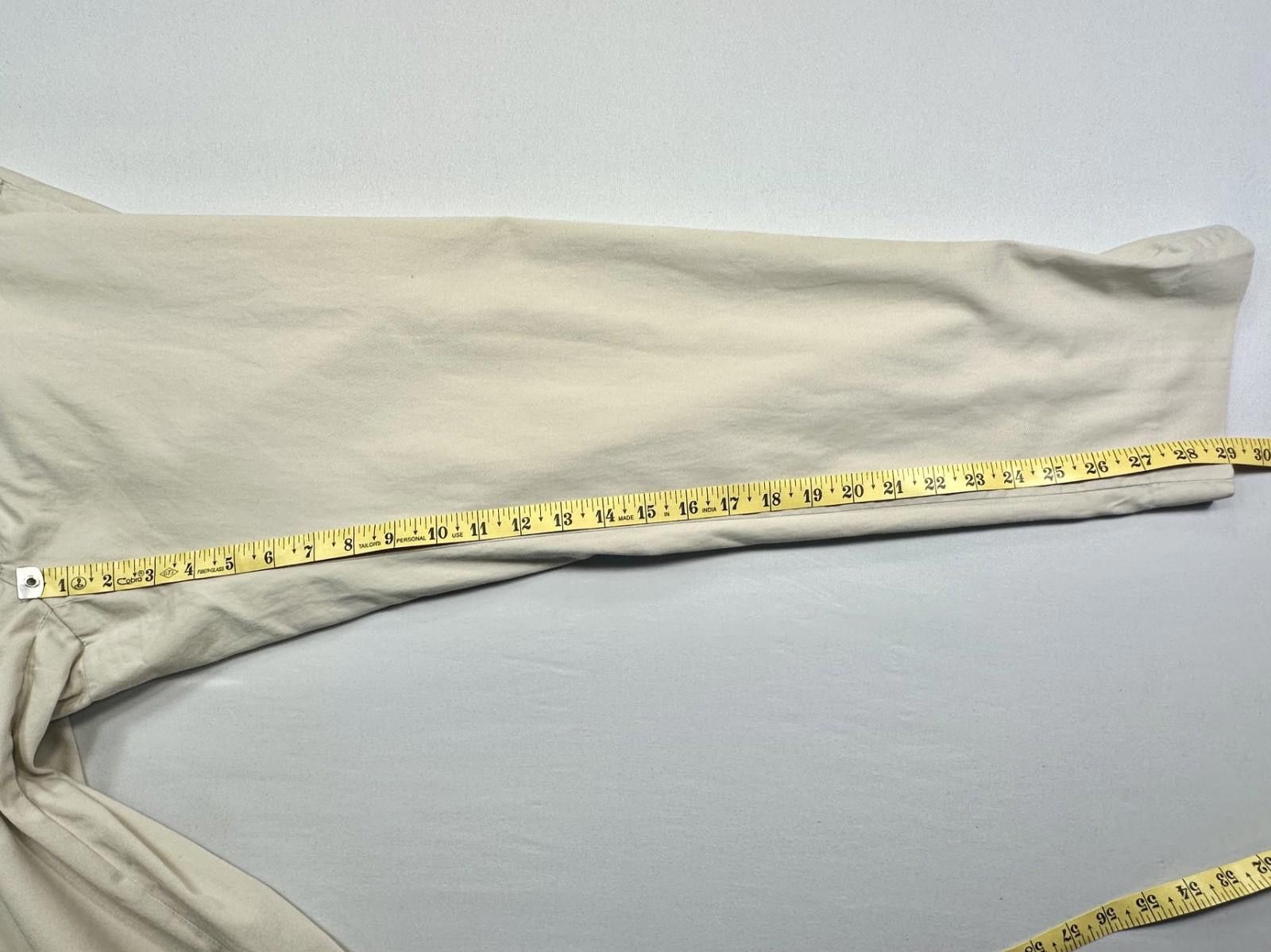Indochino Indochino Newbury 52 Flat Front Straight Chinos Brown 34/29 Size US 34 / EU 50 - 4 Thumbnail