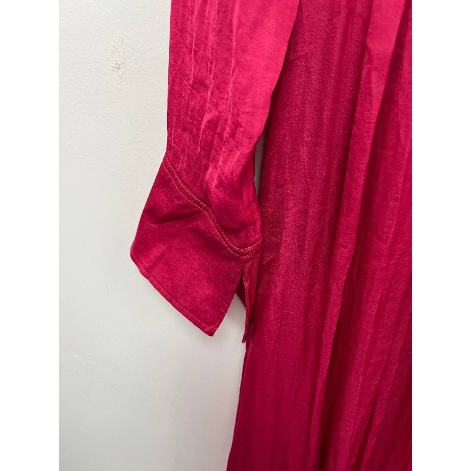 Free People Free People New Midi Maxi Tunic Dress Red M A000404 Size M / US 6-8 / IT 42-44 - 7 Thumbnail