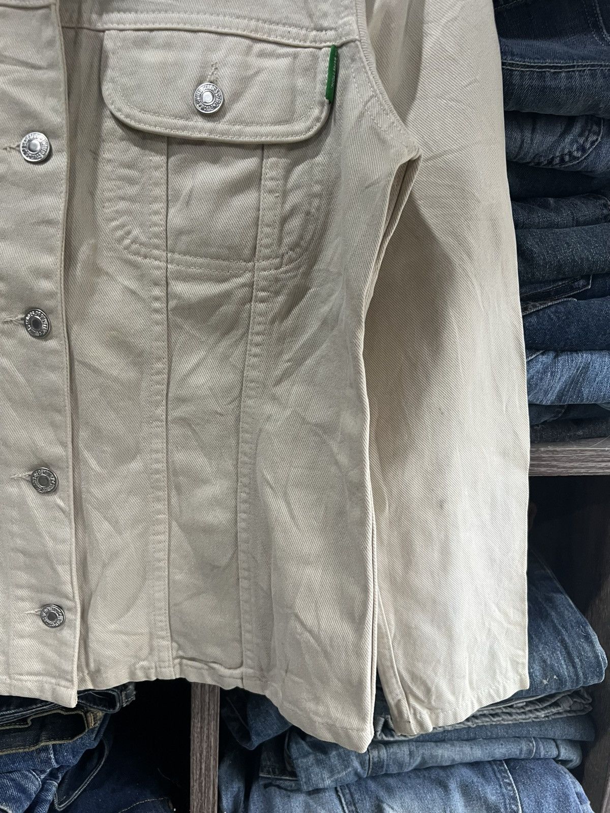 United Colors Of Benetton 🔥United Colors of Benetton Denim Jacket Size US S / EU 44-46 / 1 - 8 Thumbnail