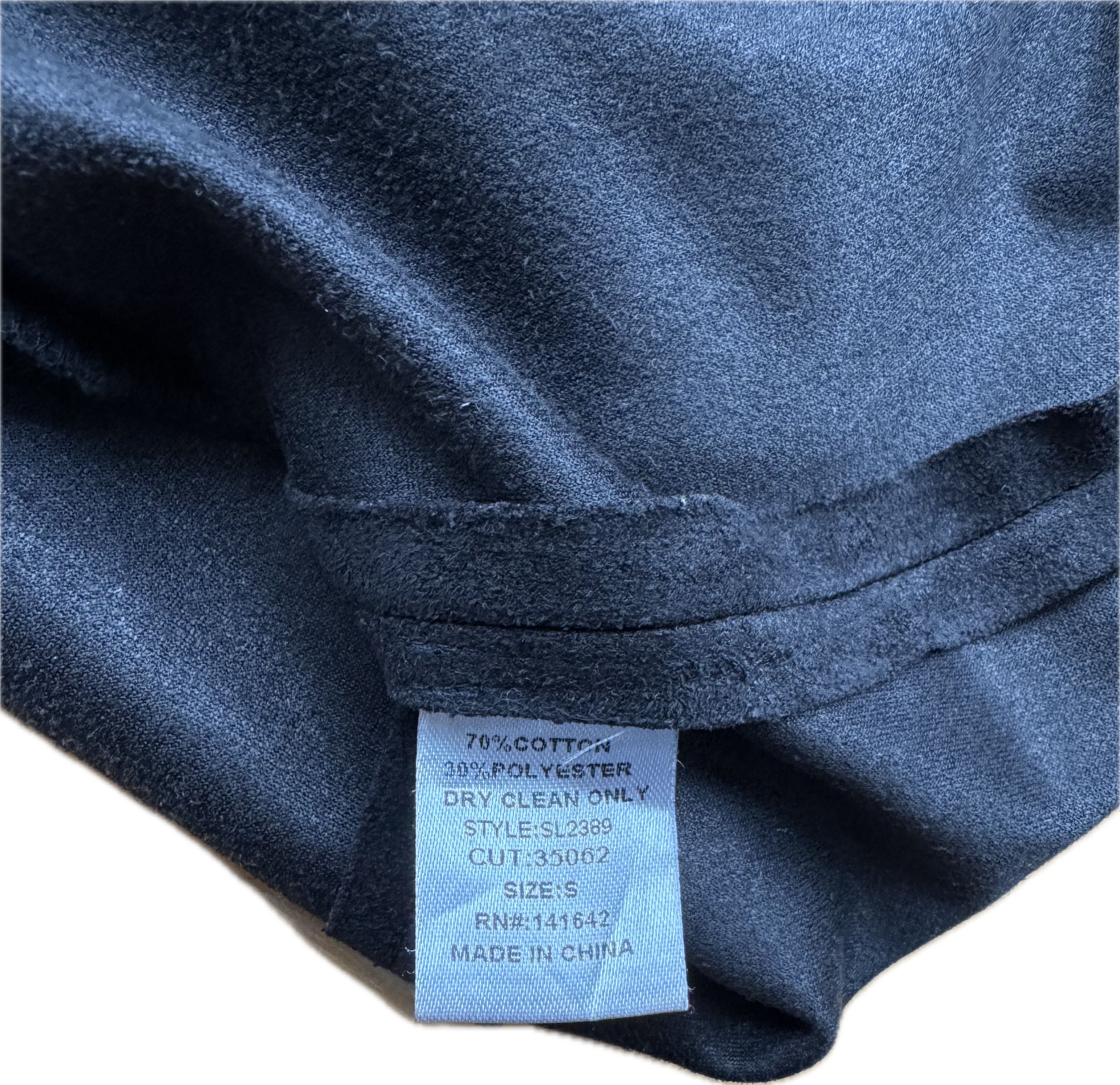 Other Fab'rik faux suede black mini skirt size S Size 26" / US 2 / IT 38 - 4 Thumbnail