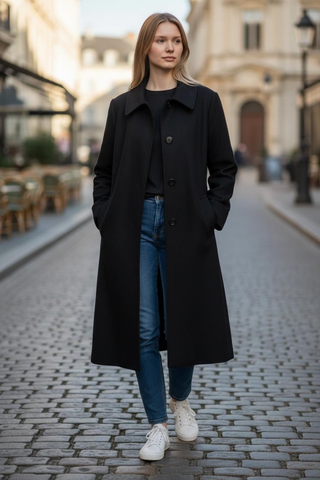 Chaps Ralph Lauren long trench coat