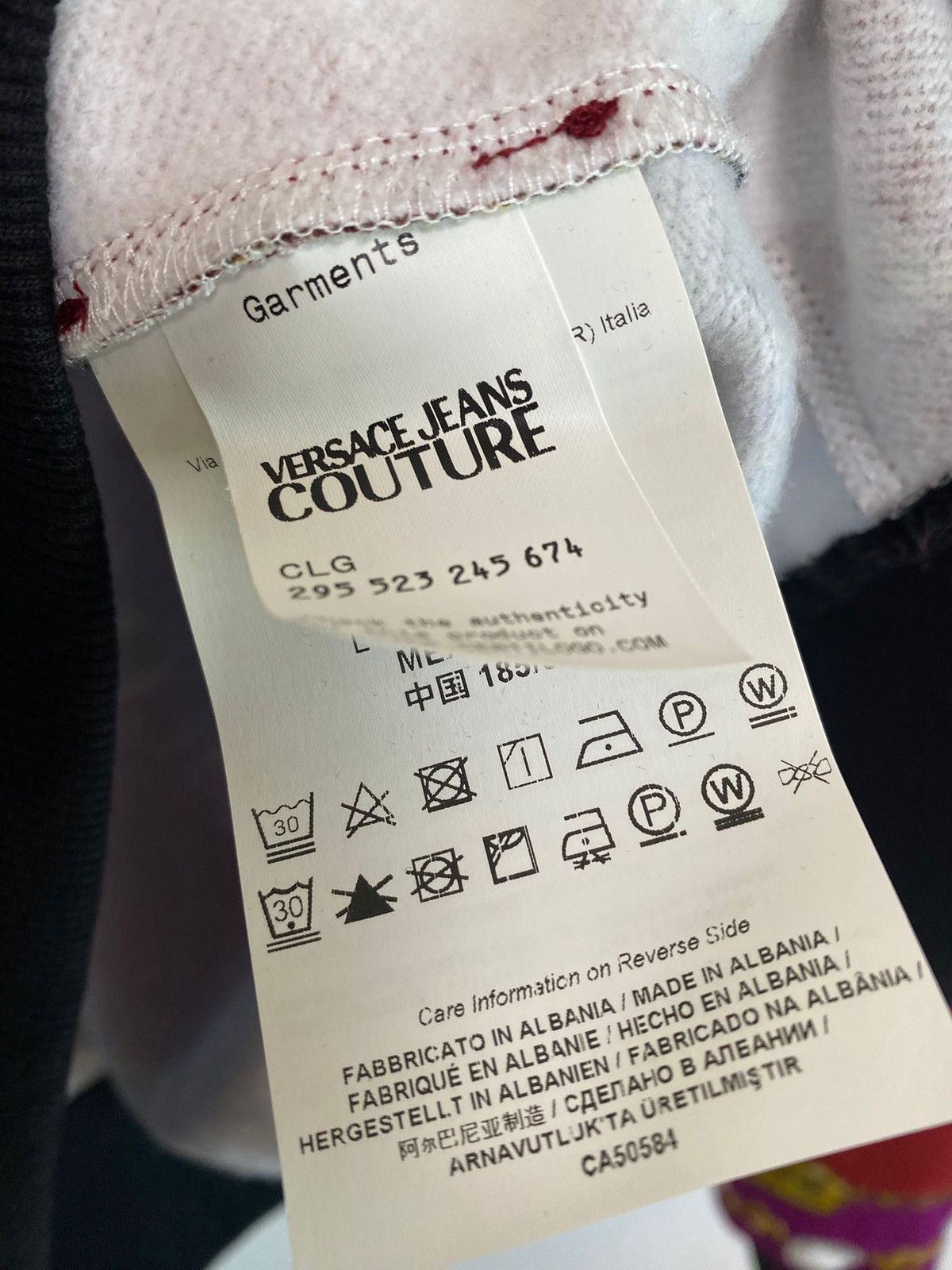 Versace Jeans Couture Versace Jeans Culture Sweatshirt Garz Chain Couture, size L, Size US L / EU 52-54 / 3 - 9 Thumbnail