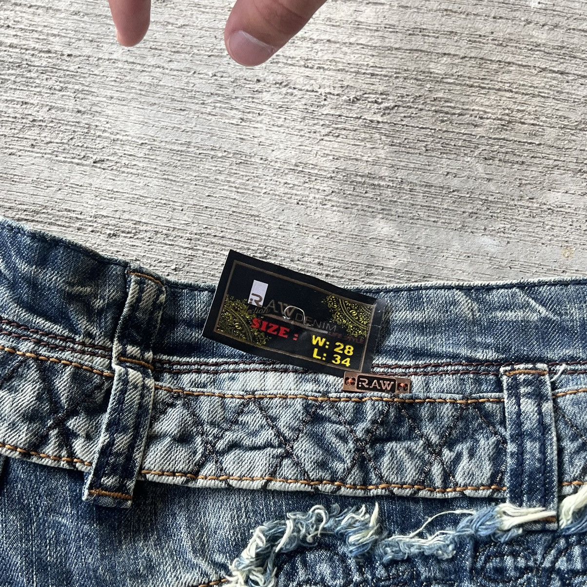 Raw State Raw Live Style Vintage Denim Skirt Size M / US 6-8 / IT 42-44 - 12 Thumbnail