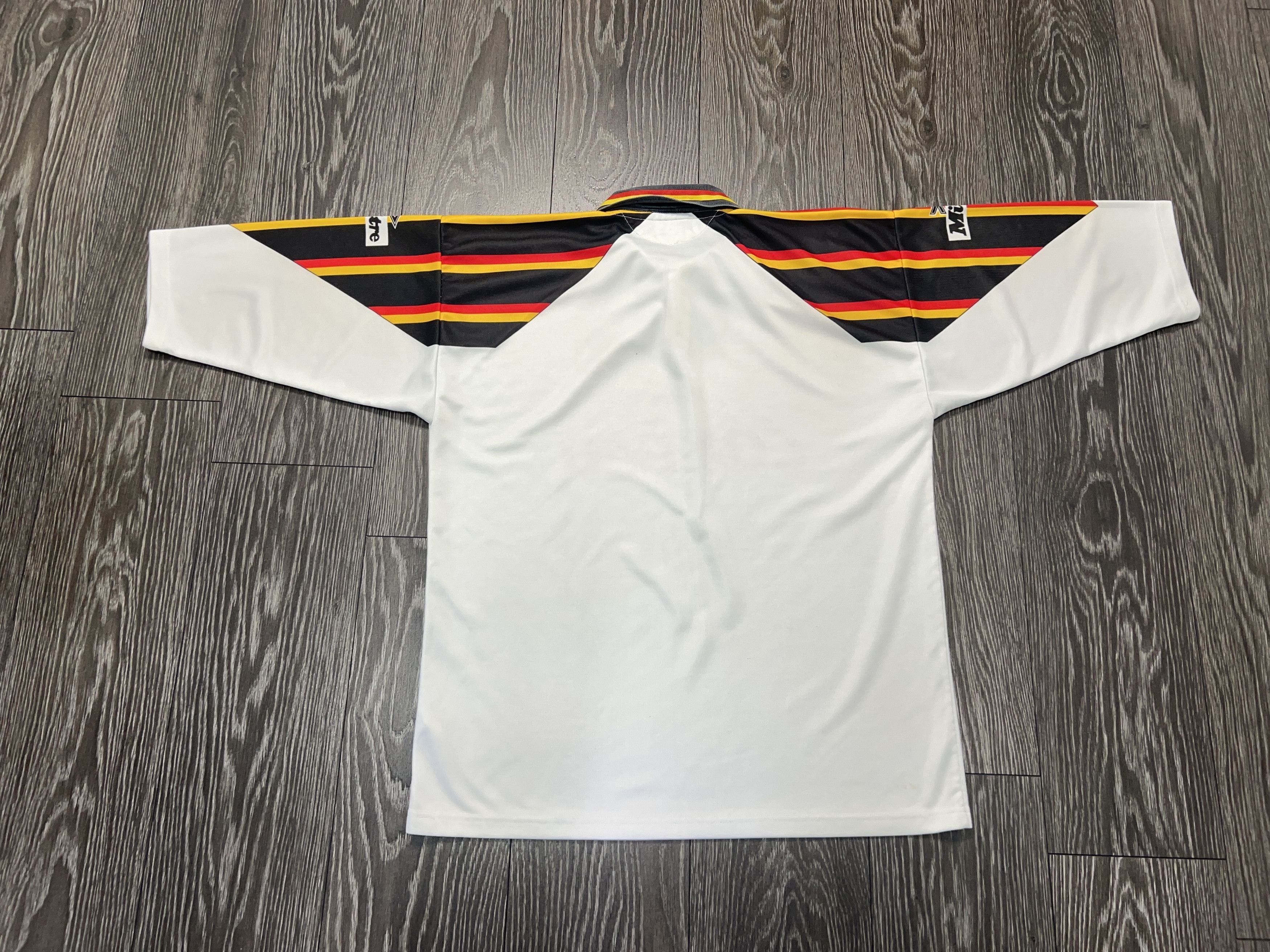 Vintage Mitre Bradford Bulls 1996 1997 England Rugby Jersey Shirt Size US L / EU 52-54 / 3 - 13 Thumbnail