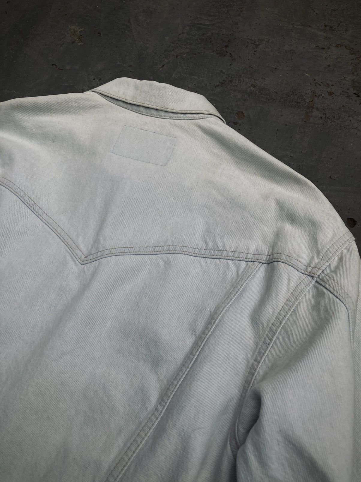 Levi's Vintage Clothing Vintage 93’ Levis Denim Trucker Jacket Size M / US 6-8 / IT 42-44 - 13 Thumbnail