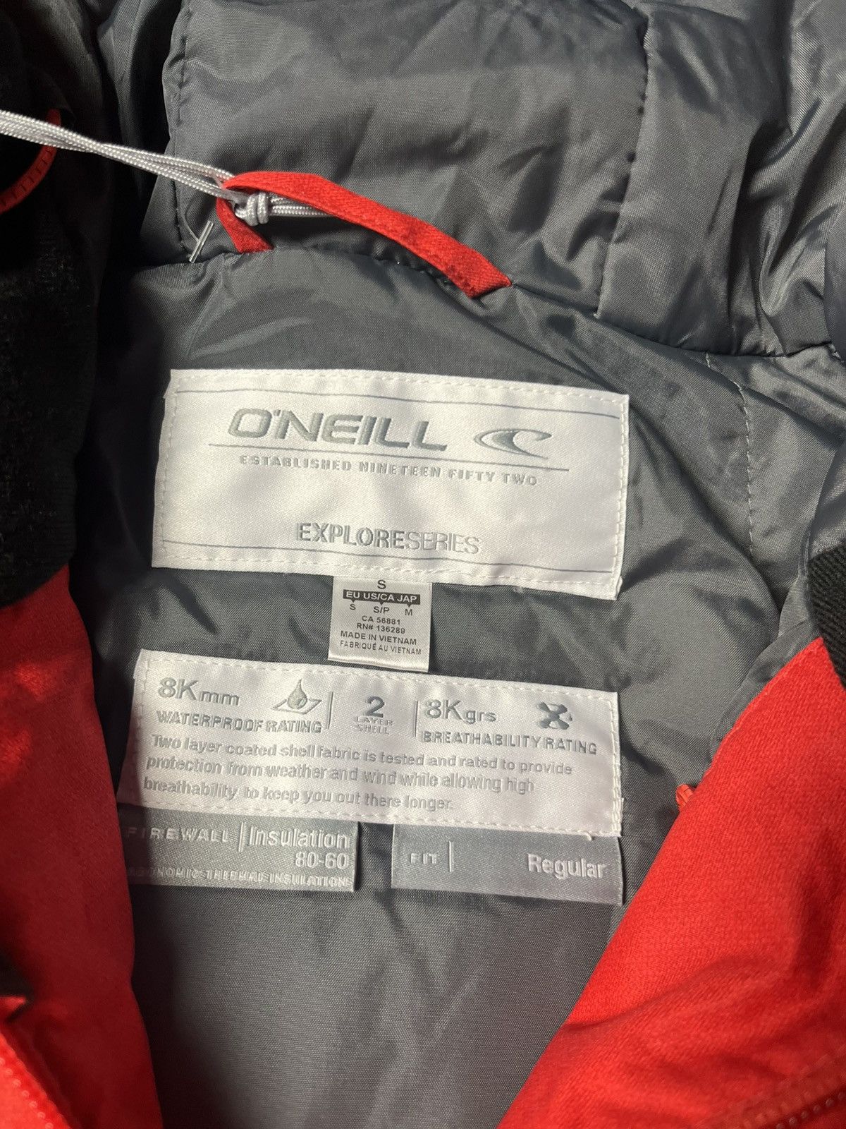 O'Neill Oneill Pwex Underground jacket ski outdoor size S Size S / US 4 / IT 40 - 6 Thumbnail
