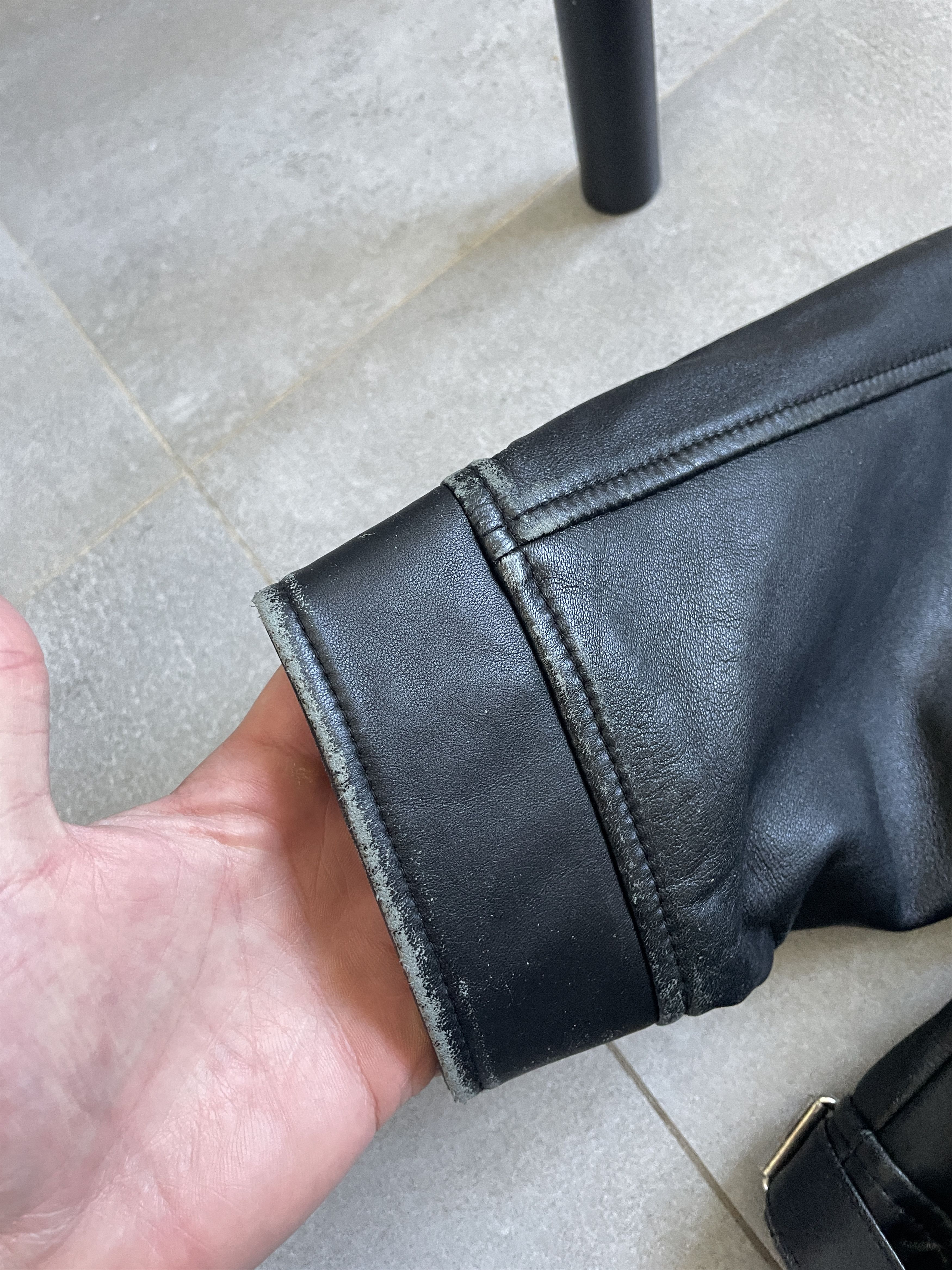 Genuine Leather VINTAGE 42ND STREET NYC BOXY LEATHER BOMBER JACKET Size US XL / EU 56 / 4 - 5 Thumbnail