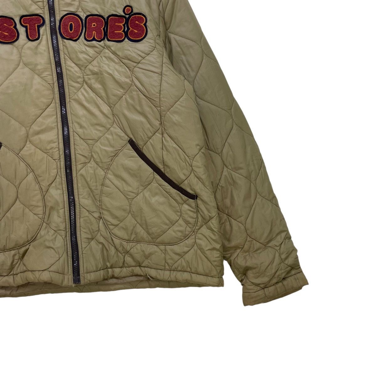 45rpm × Angel Blue × Japanese Brand Japanese Brand Drug Store Padded Puffer Jacket Size US M / EU 48-50 / 2 - 6 Thumbnail