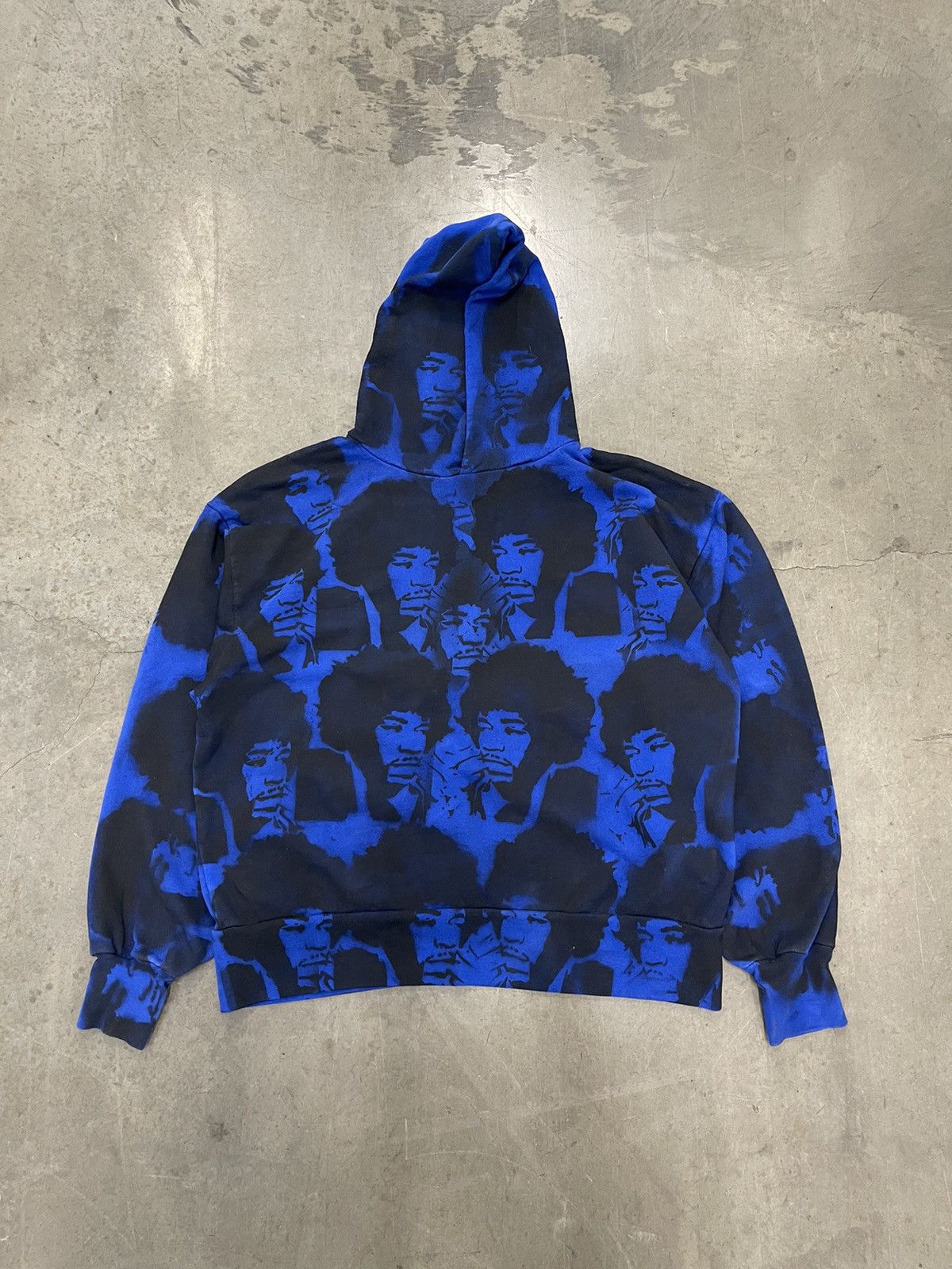 Jimi Hendrix Bluesin’s “My Friend” Jimi Hendrix Painted Hoodie Size US L / EU 52-54 / 3 - 1 Thumbnail
