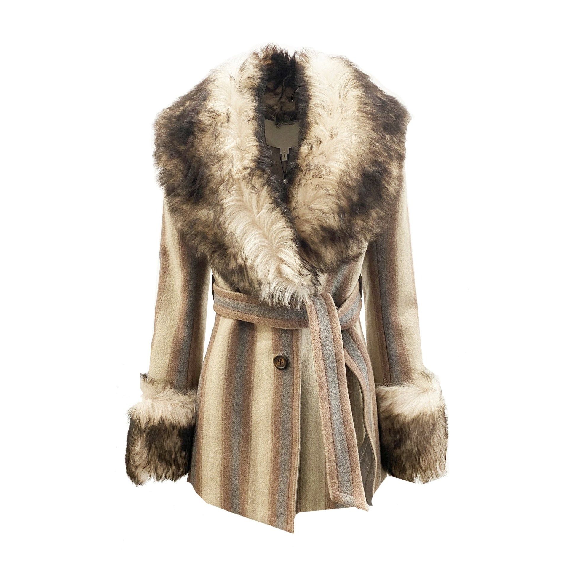 Marc Jacobs Marc Jacobs Fur Trim Coat Size XS / US 0-2 / IT 36-38 - 1 Thumbnail