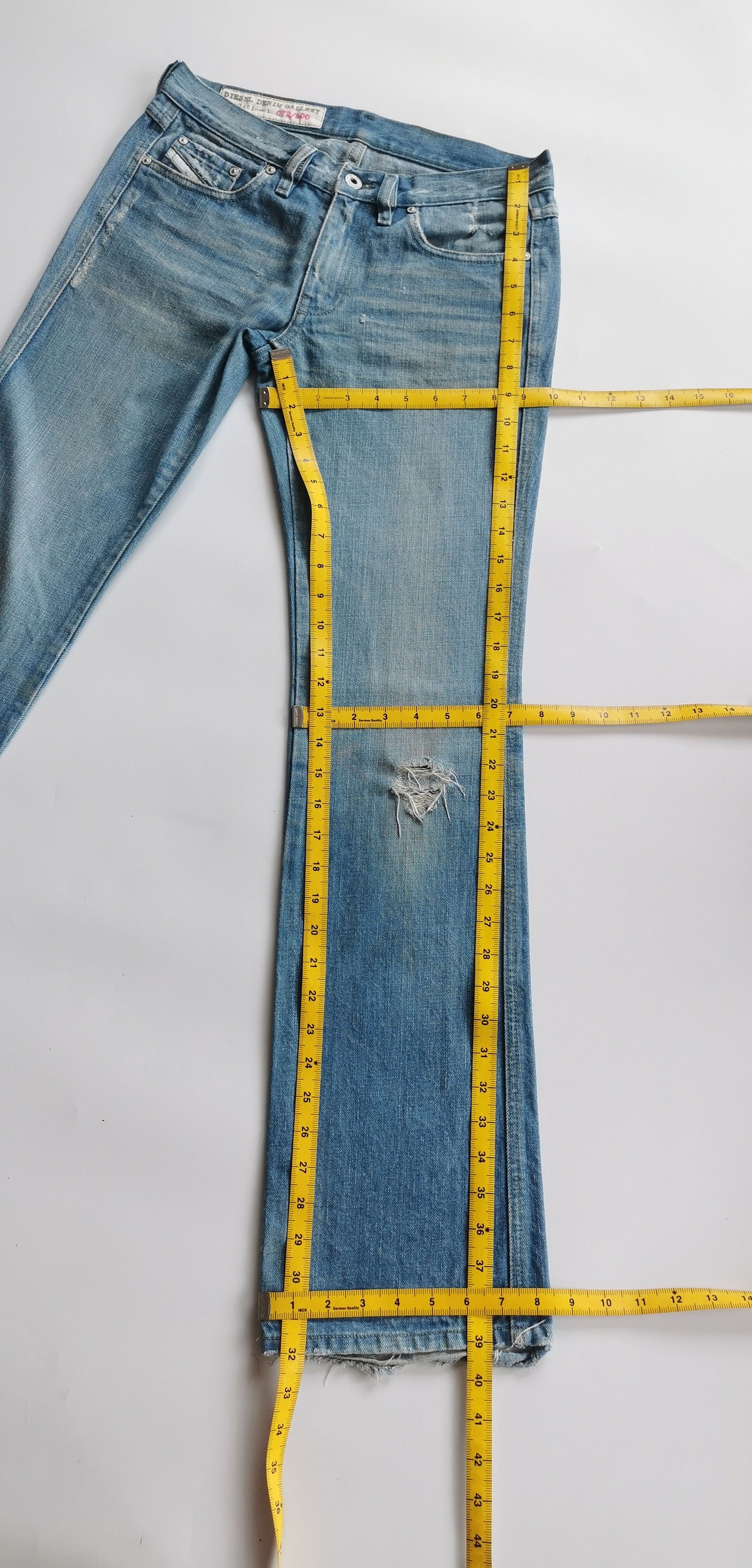 Bodega × Diesel Flare Diesel Denim Gallery - Edition: 072/300 Rare Size 28" / US 6 / IT 42 - 9 Thumbnail