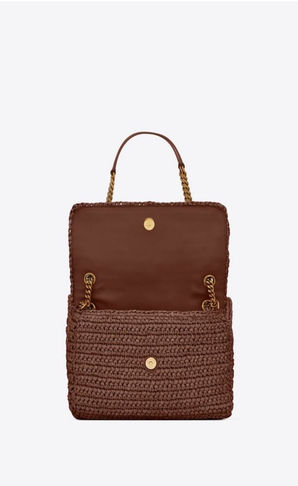 Saint Laurent Paris o1b1hav110724 Size: OS / Niki Medium Chain Bag in Brown Size ONE SIZE - 4 Thumbnail