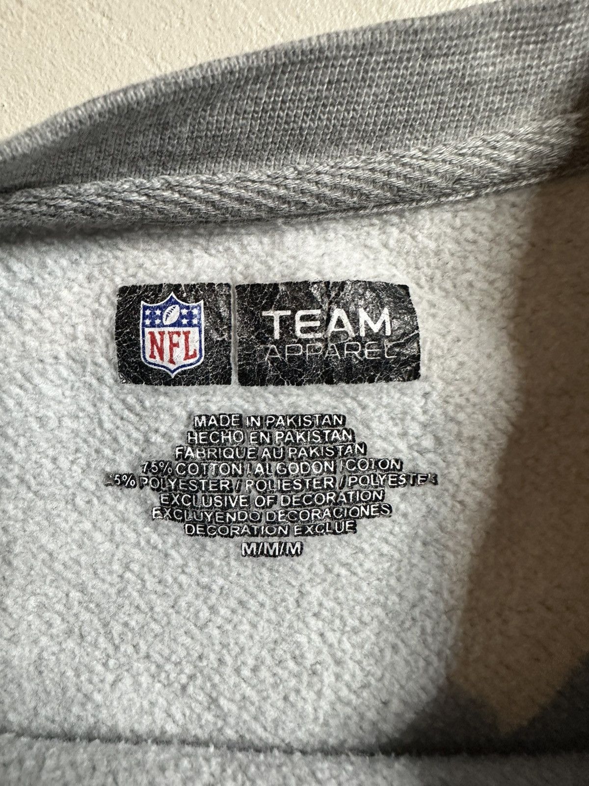 NFL Vintage Denver Broncos Embroidered Logo NFL Sweatshirt Size US M / EU 48-50 / 2 - 4 Thumbnail