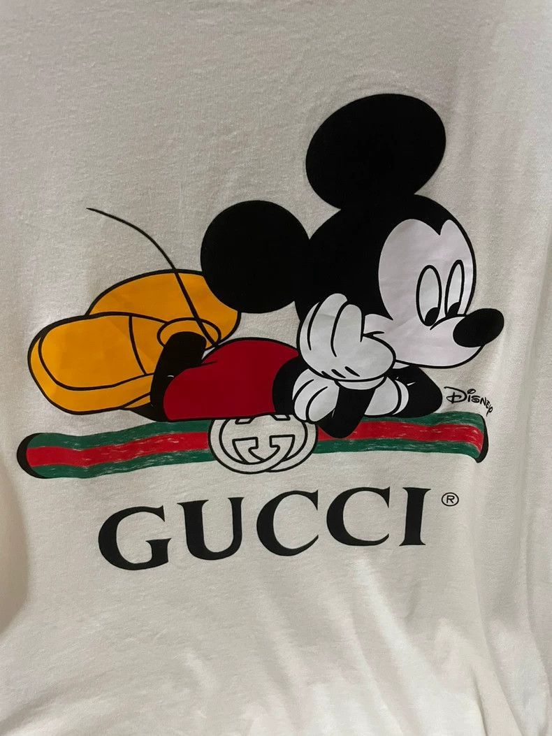 Gucci Gucci Disney Mickey Logo Short Sleeve Shirt-2505 Size US XS / EU 42 / 0 - 3 Thumbnail