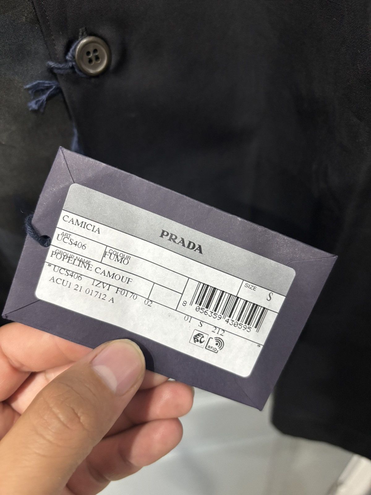 Prada Double Match Button Down SS21 Size US S / EU 44-46 / 1 - 2 Thumbnail