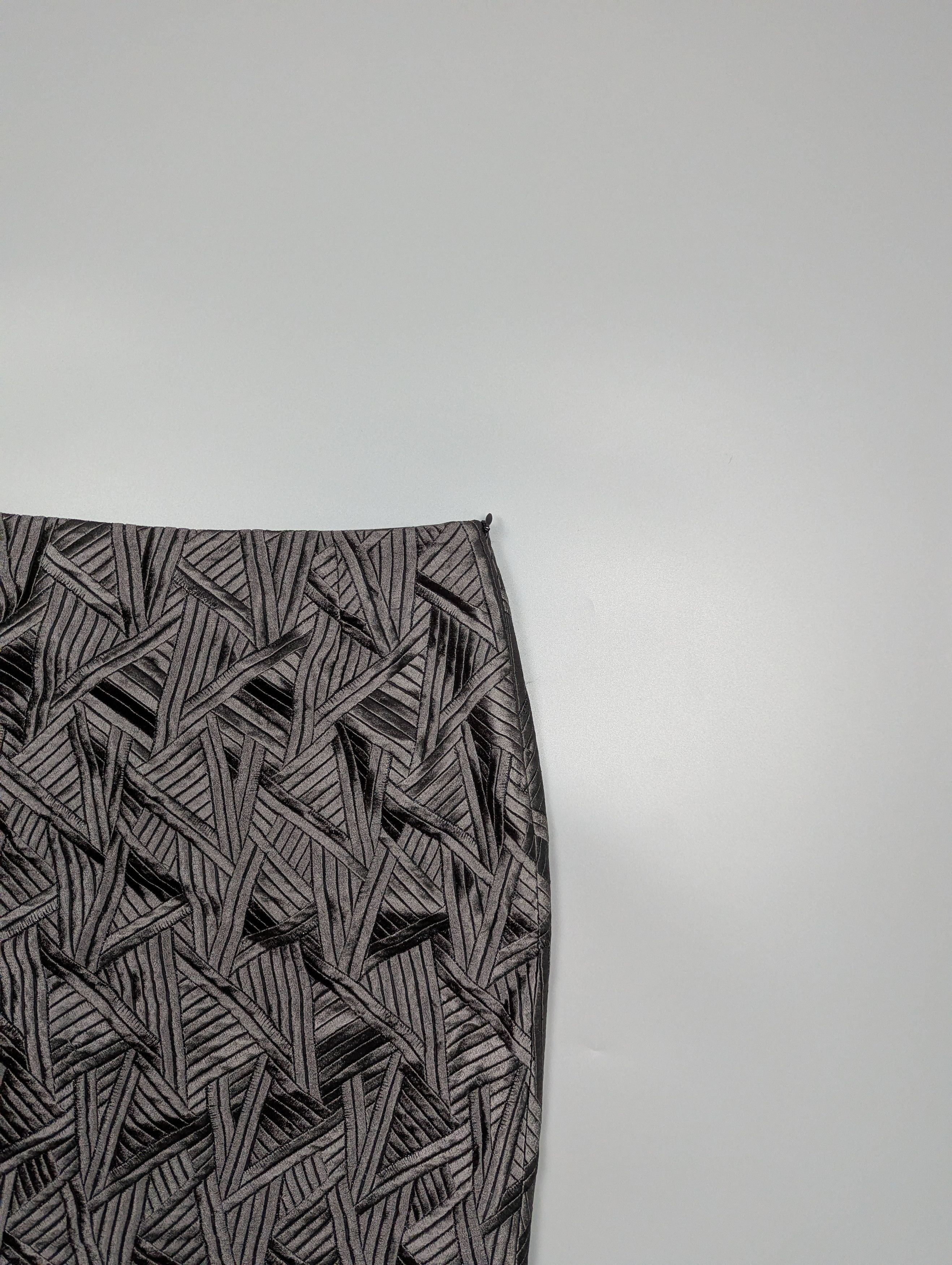 Akris AKRIS Women’s 100% Silk Straight Pencil Skirt Size 34" / US 12 / IT 48 - 2 Thumbnail